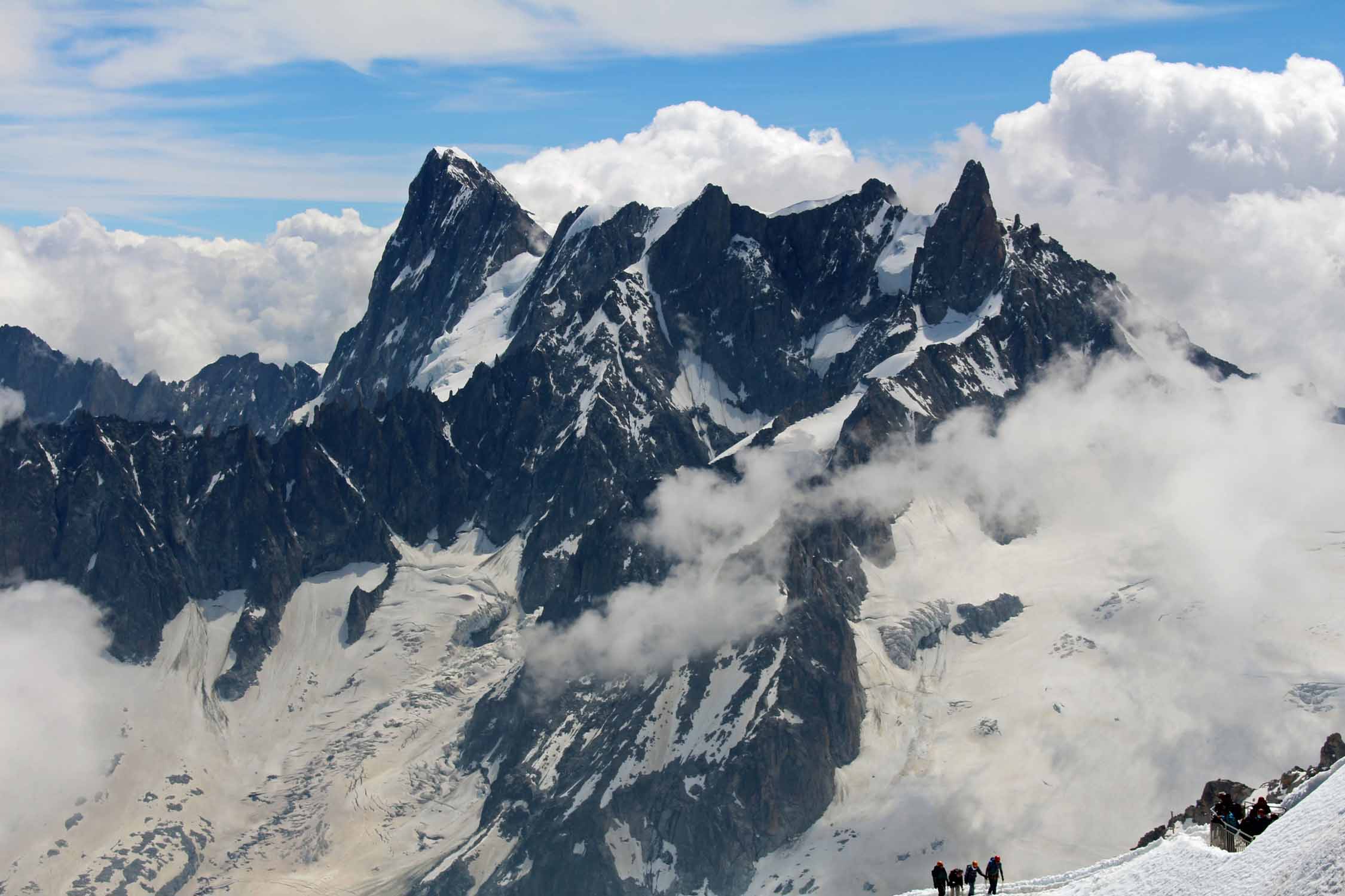 Grandes Jorasses, paysage