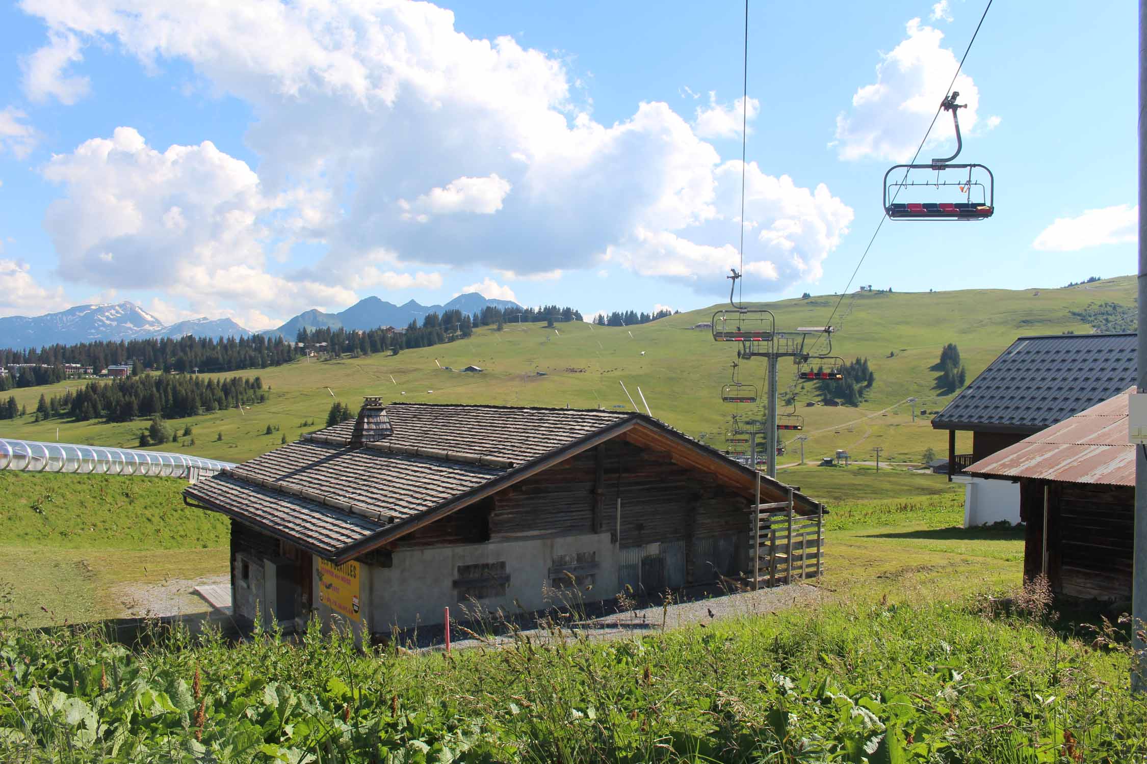 Les Saisies, station de ski