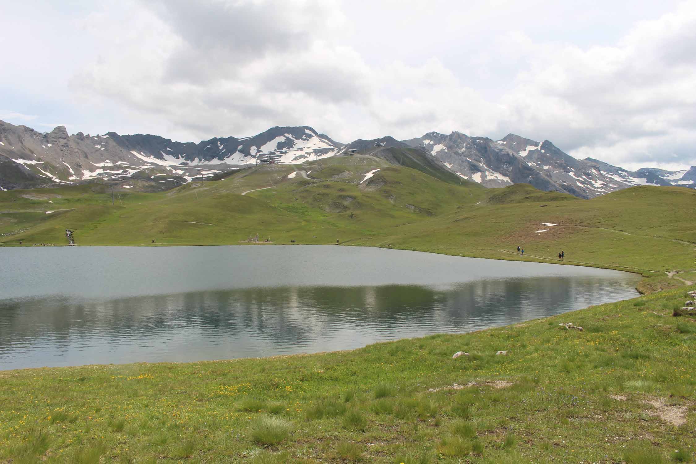 Lac de l'Ouillette, paysage