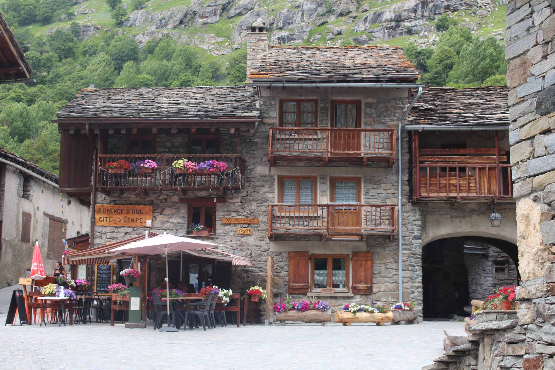 Bonneval-sur-Arc, maisons typiques