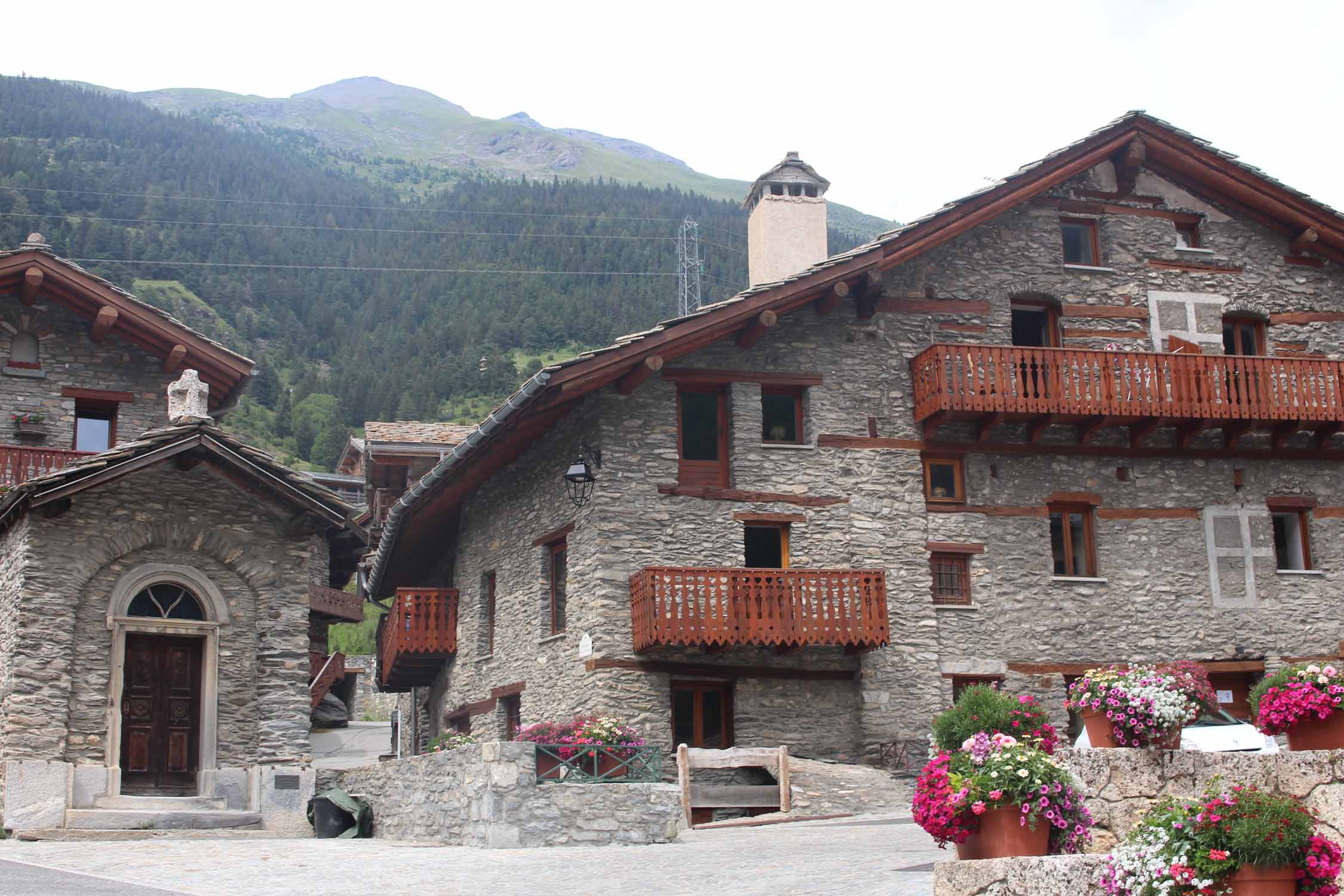 Lanslebourg-Mont-Cenis, maisons typiques