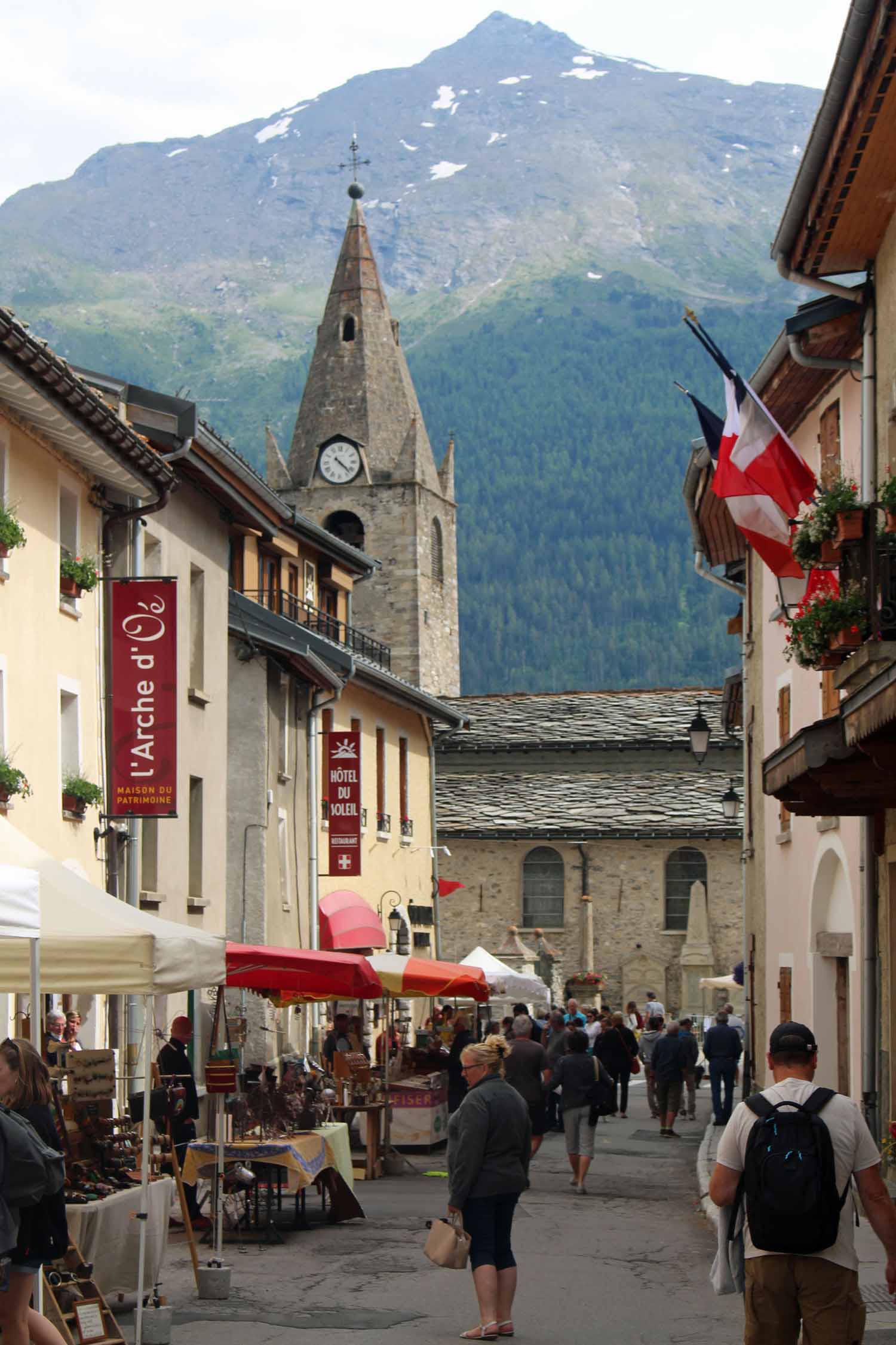 Aussois, centre ville