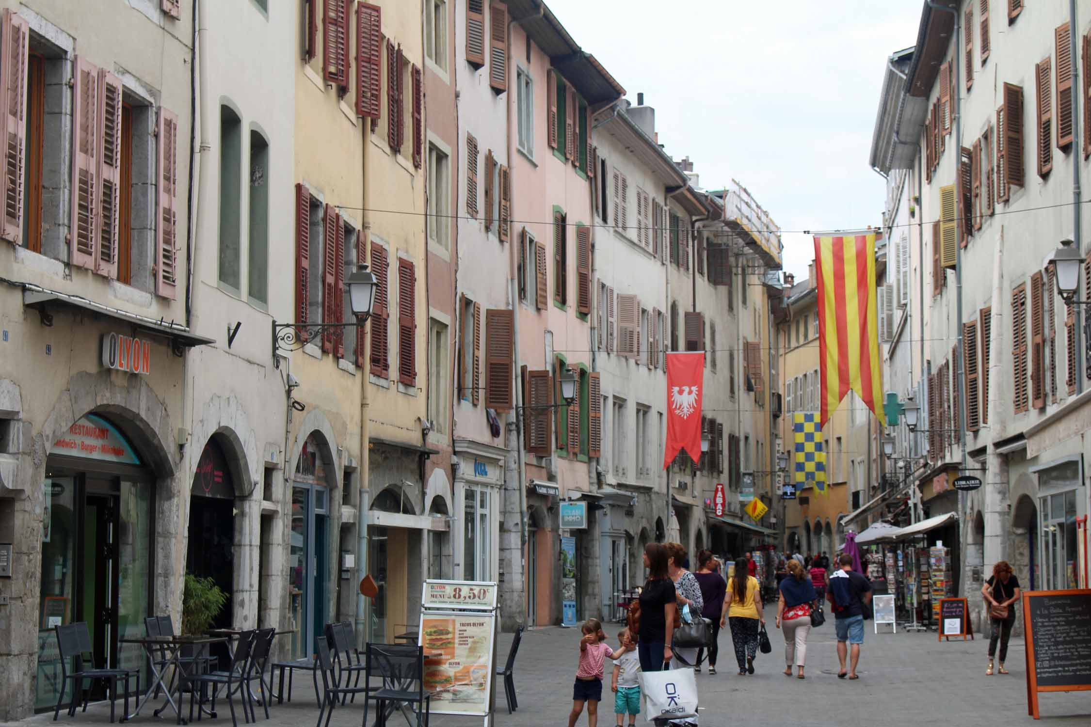 Chambéry, rue d'Italie