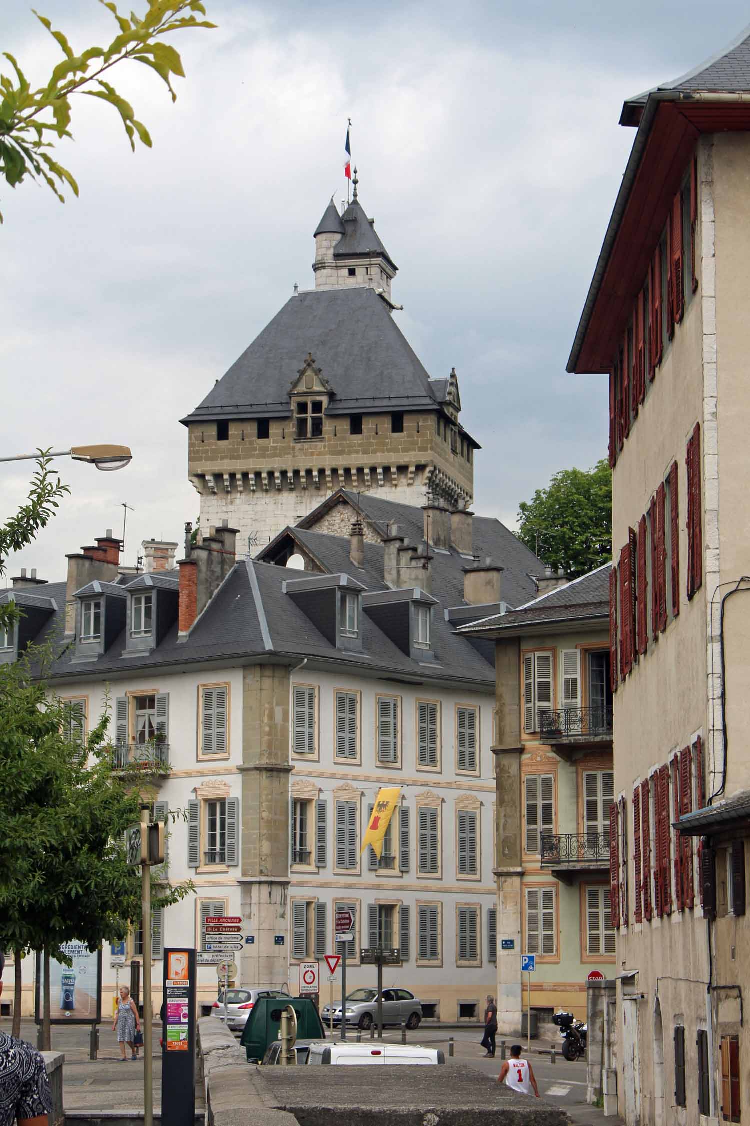 Chambéry, château des Ducs de Savoie, tour des Archives