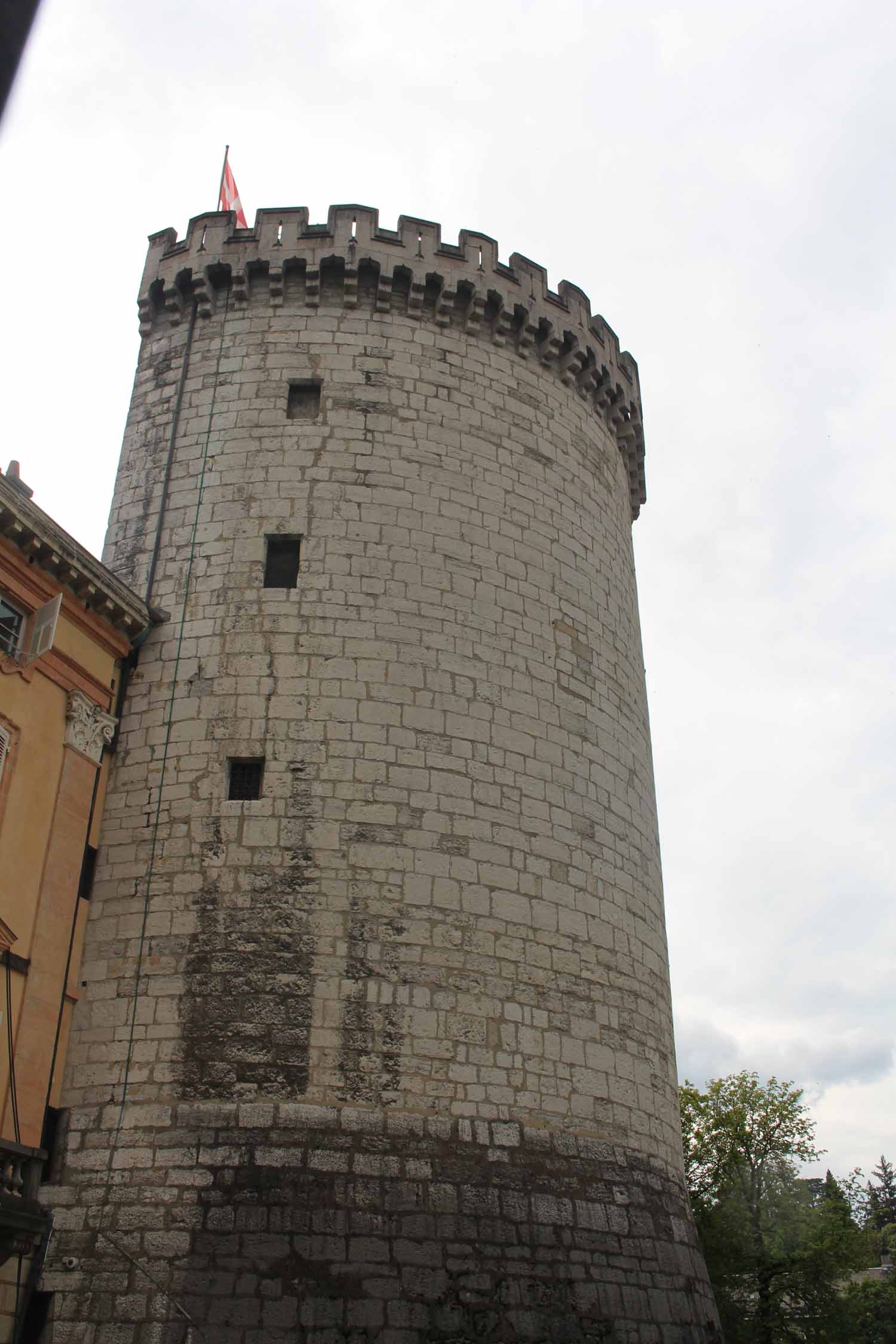 Chambéry, château des Ducs de Savoie, tour Demi-Ronde