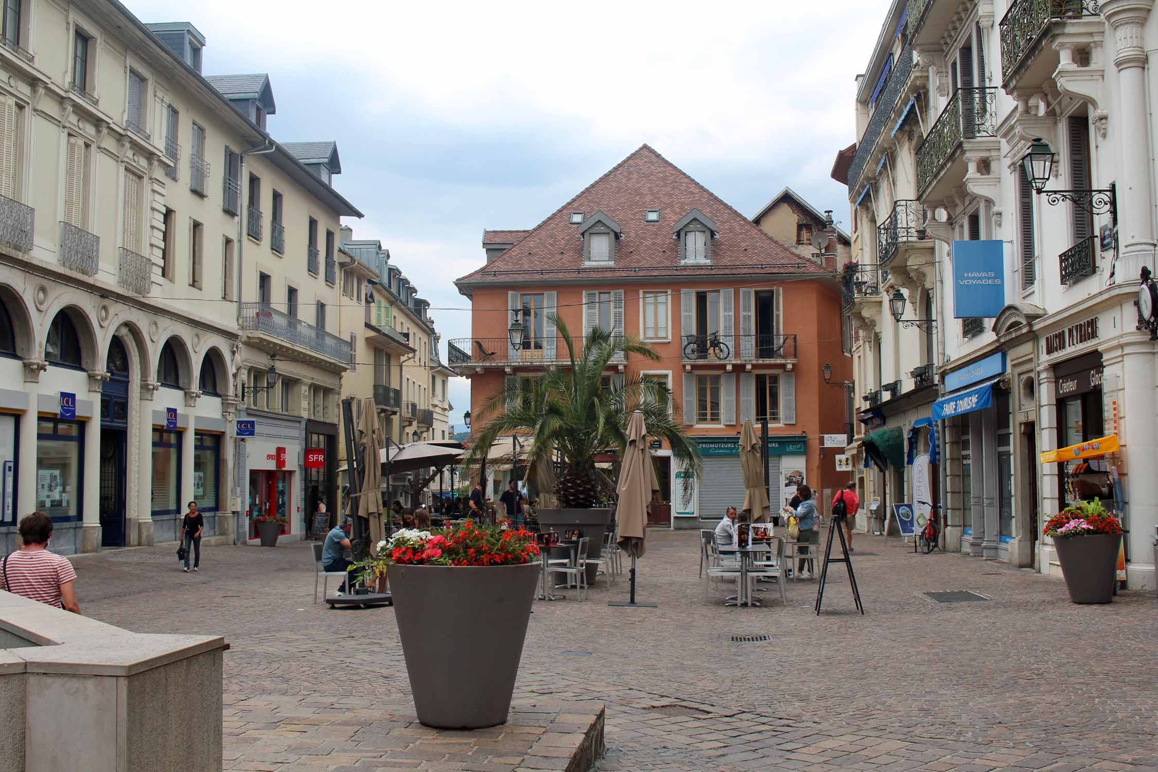 Aix-les-Bains, centre ville