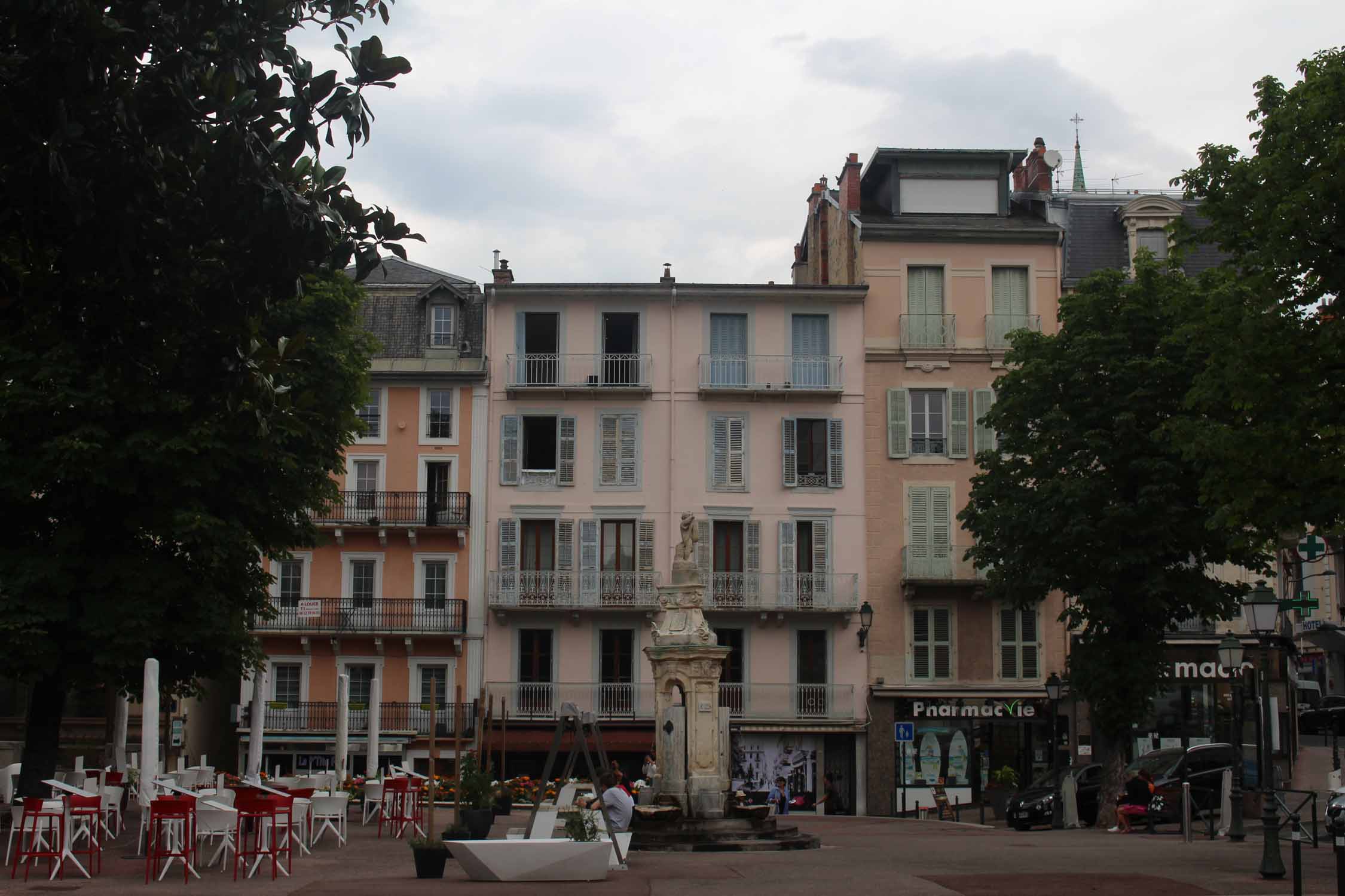 Aix-les-Bains, place Maurice Mollard