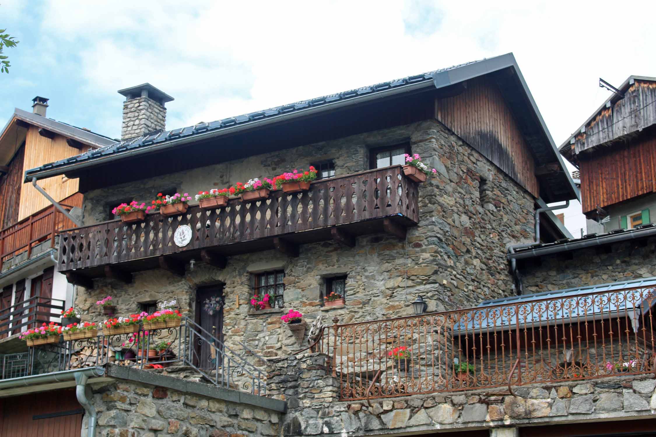 Col de la Madeleine, Celliers, maison typique