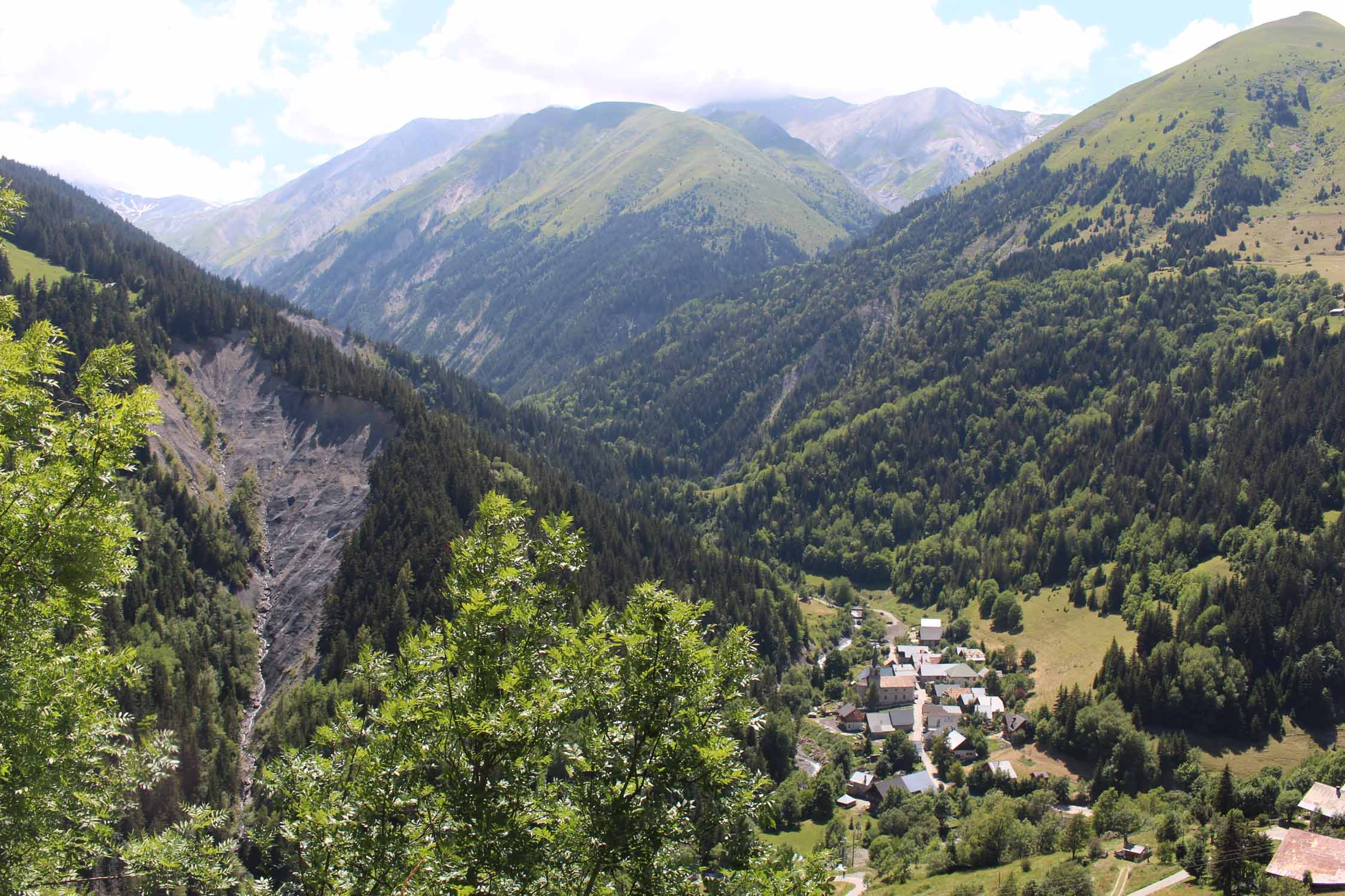 Vallée de l'Arvan, paysage