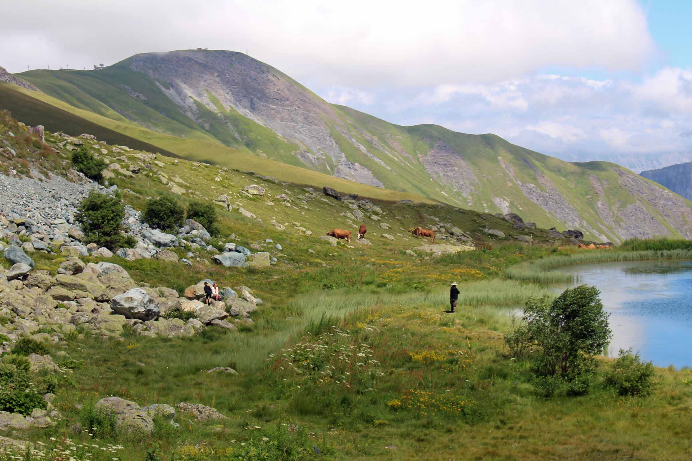 Col de la Croix de Fer, lac