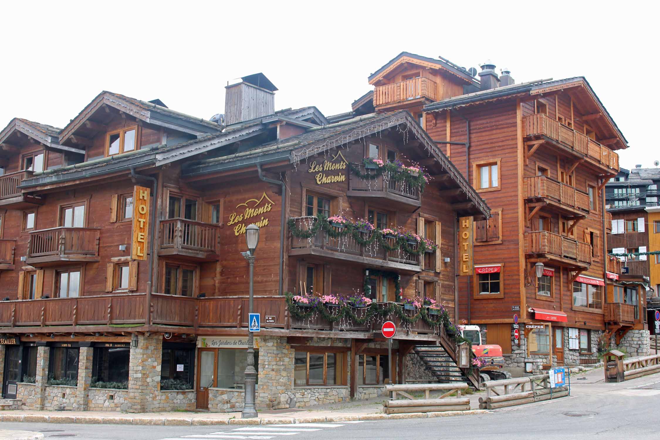 Courchevel, chalets typiques