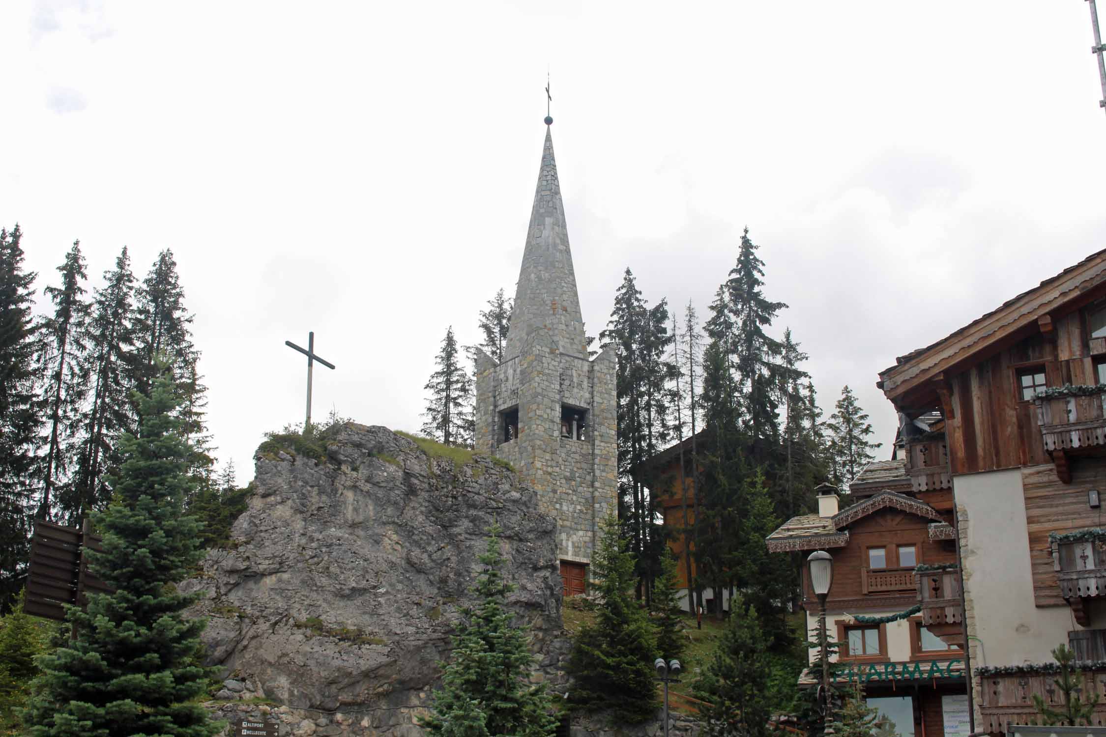 Courchevel, église Notre-Dame-de-l'Assomption