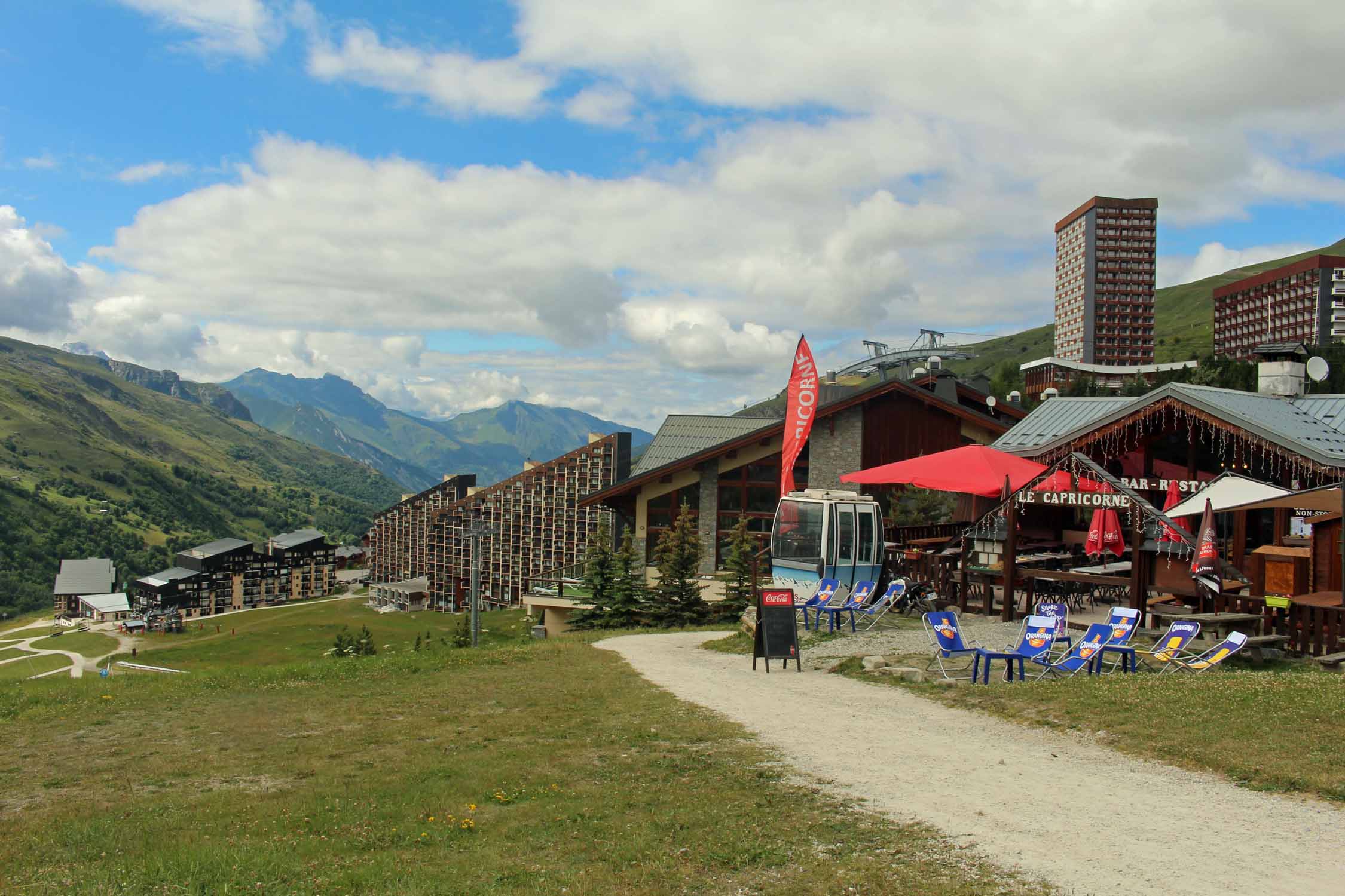 Les Ménuires, station de ski