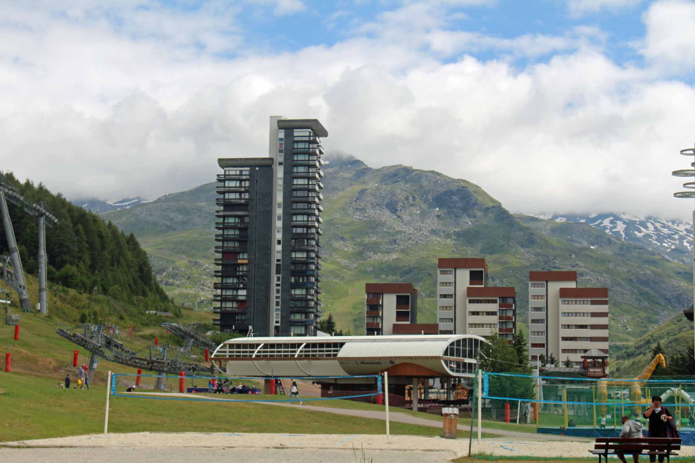 Les Ménuires, paysage