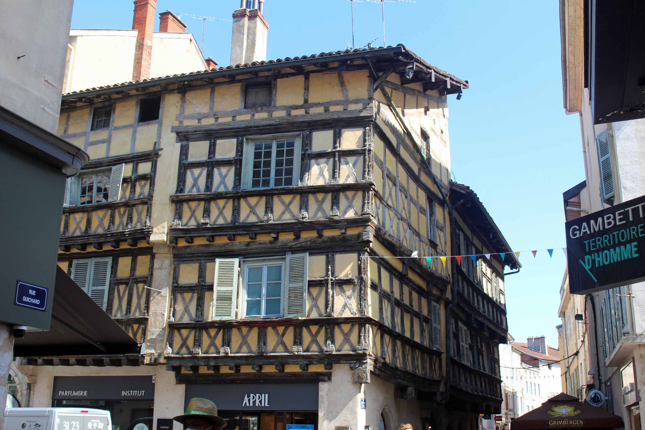 Bourg-en-Bresse, maison médiévale