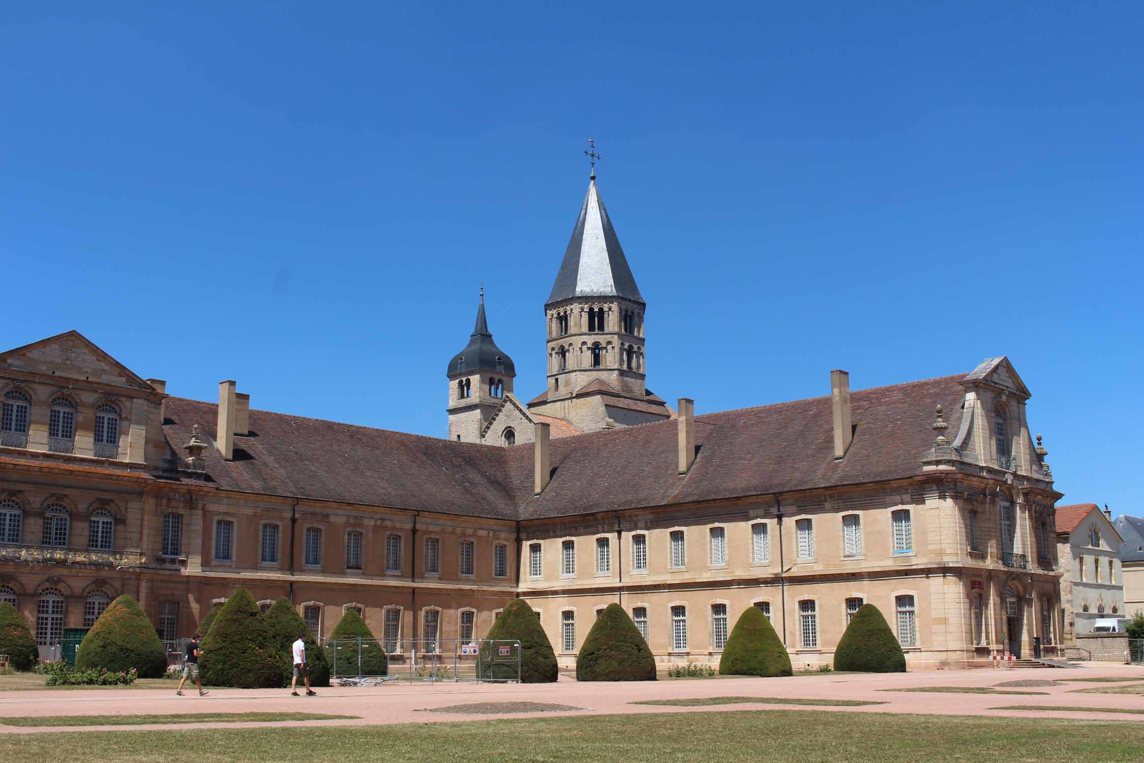 Abbaye de Cluny, parc