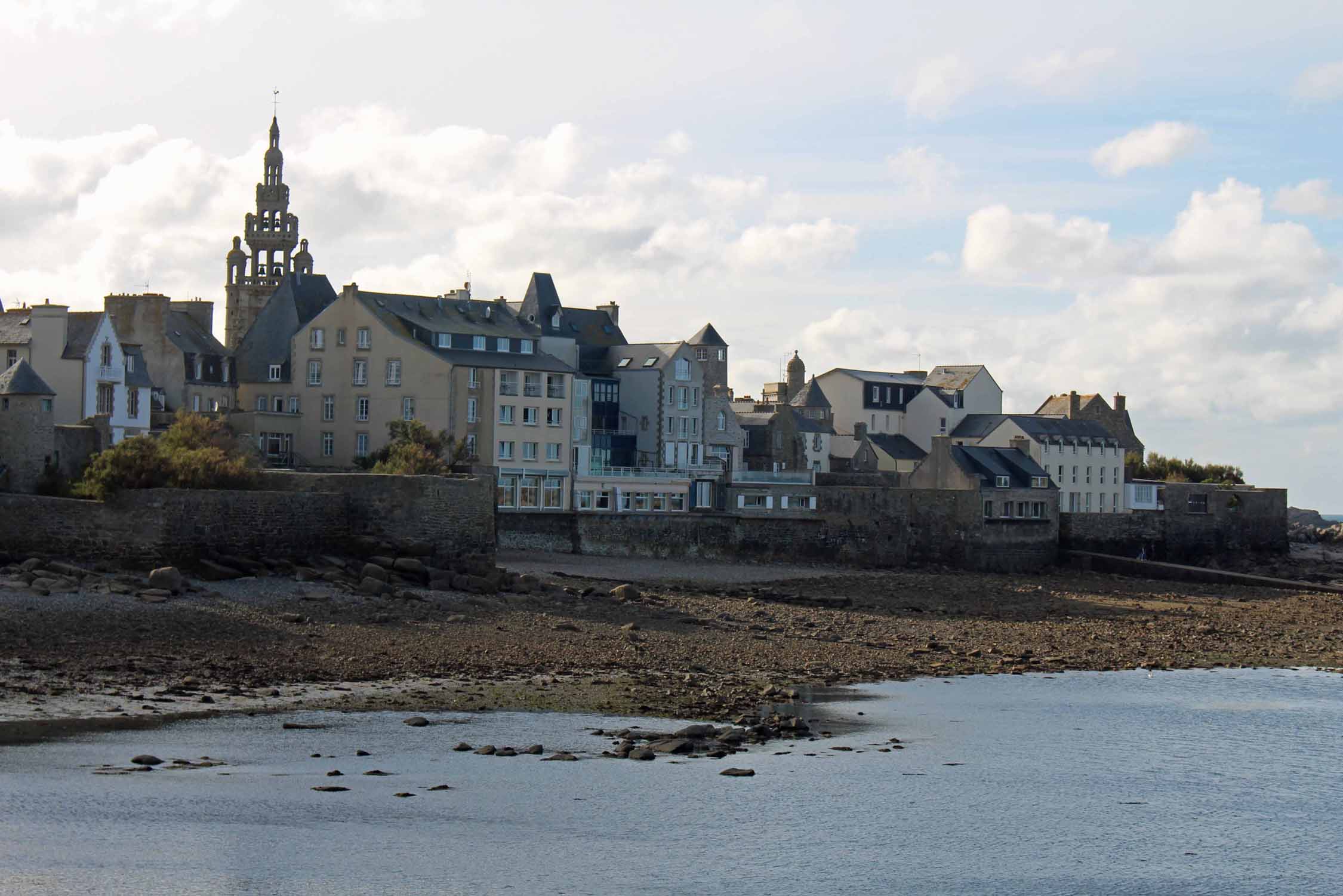 Roscoff, bord de mer