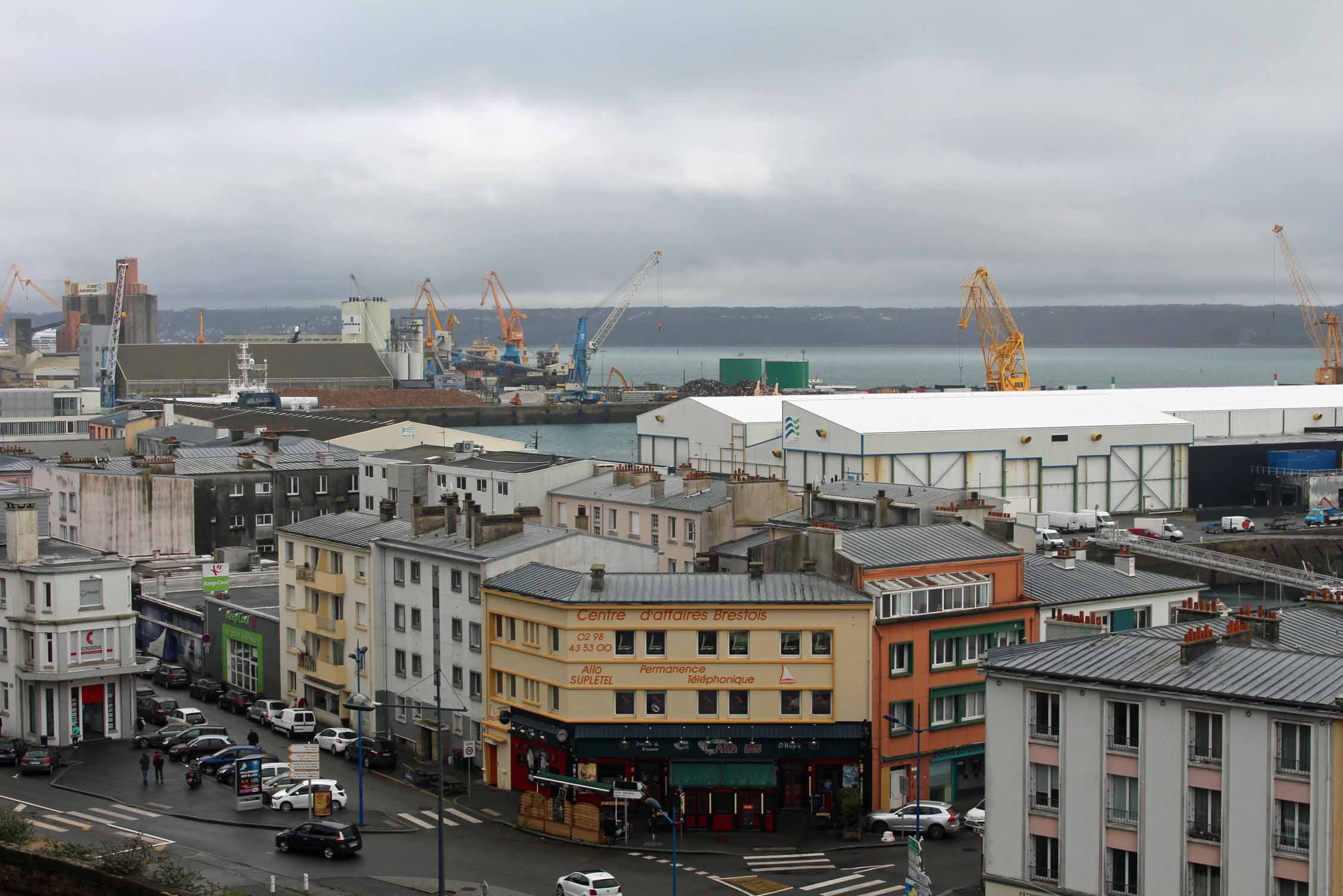 Brest, zone portuaire