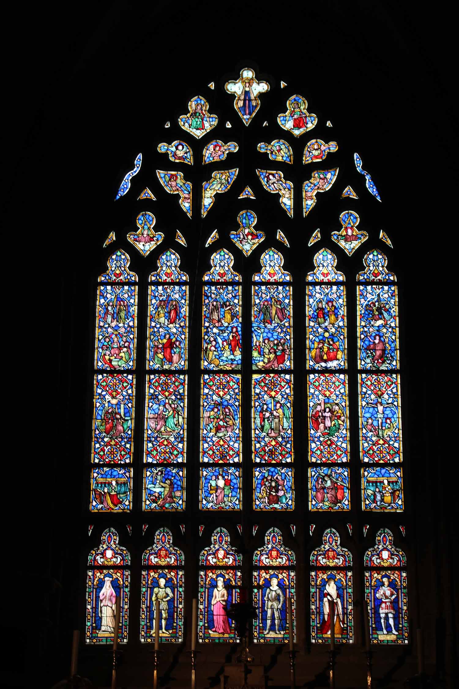 Josselin, basilique Notre-Dame-du-Roncier, vitraux
