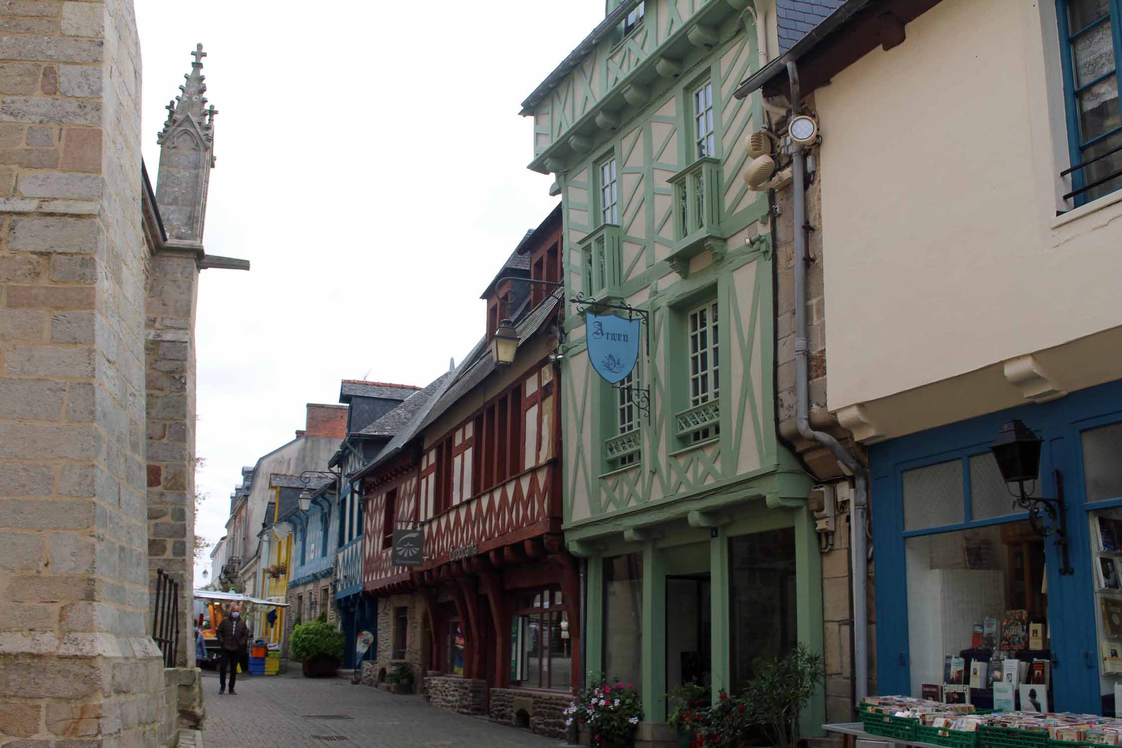 Josselin, maisons médiévales