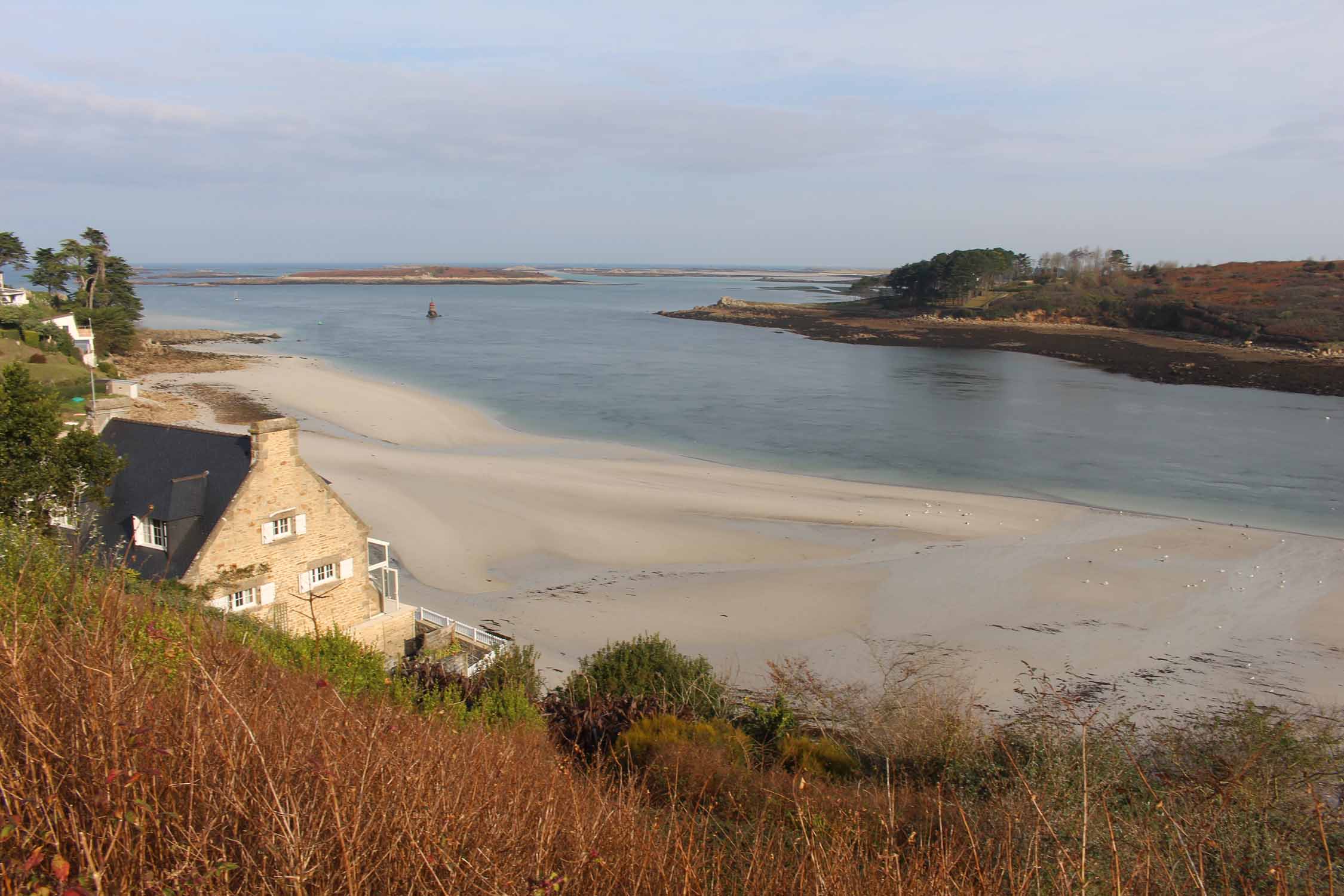 L'Aber Wrac'h, plage