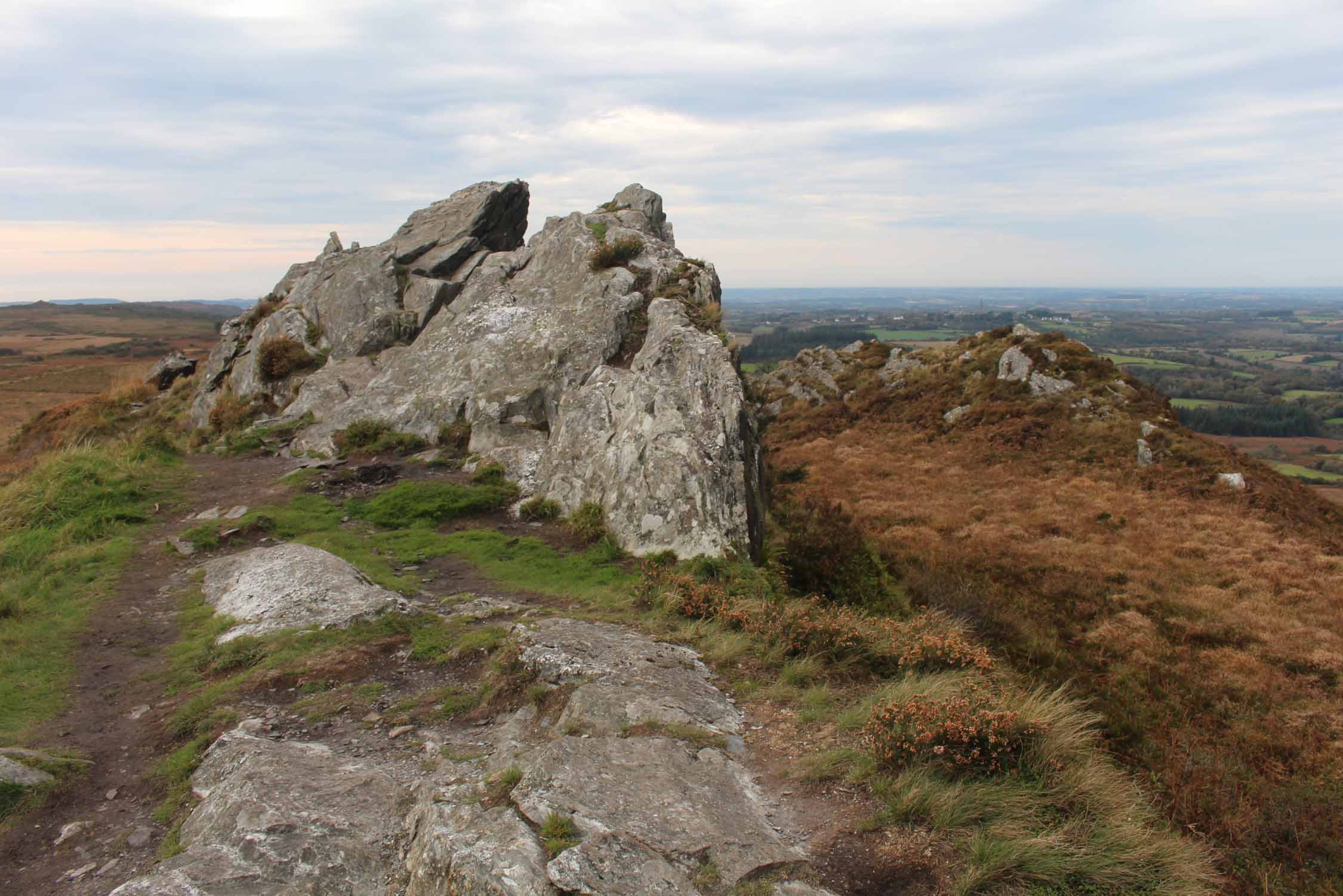 Monts d'Arrée, roc Trevezel