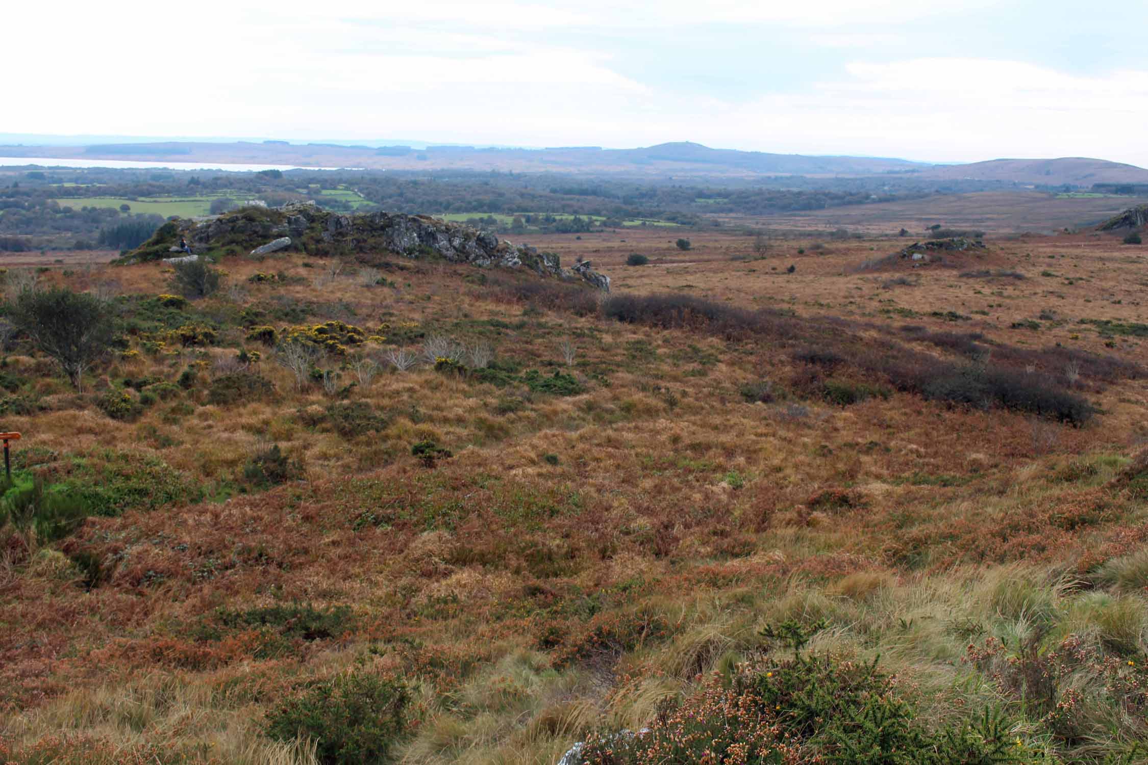 Monts d'Arrée, paysage, automne