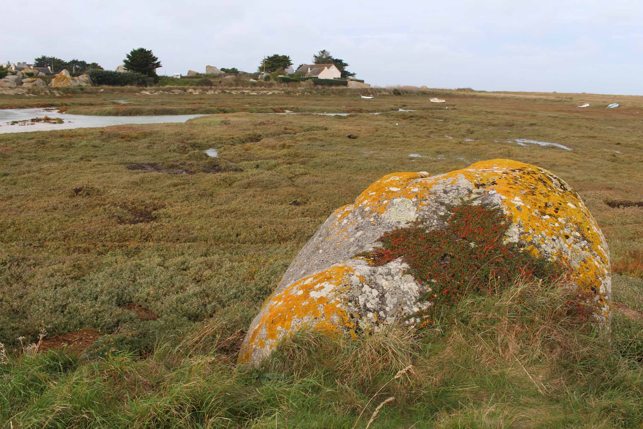 Kerlouarn, paysage, rocher