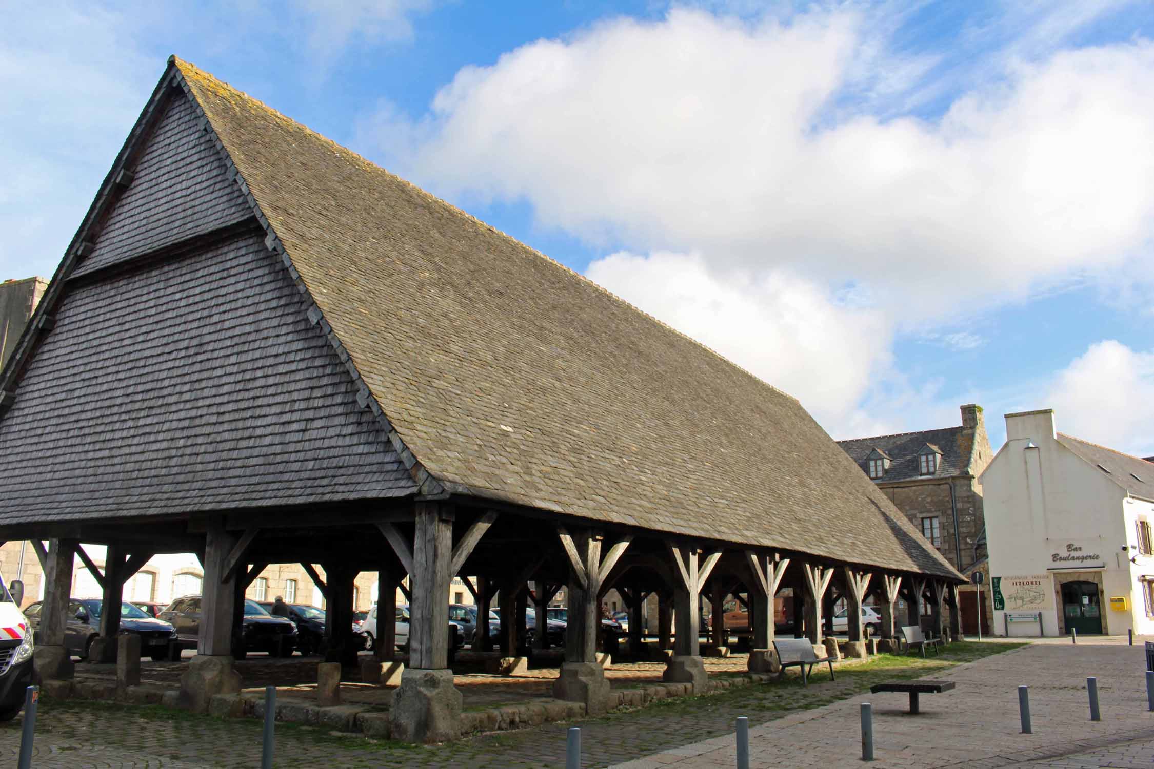 Plouescat, les halles