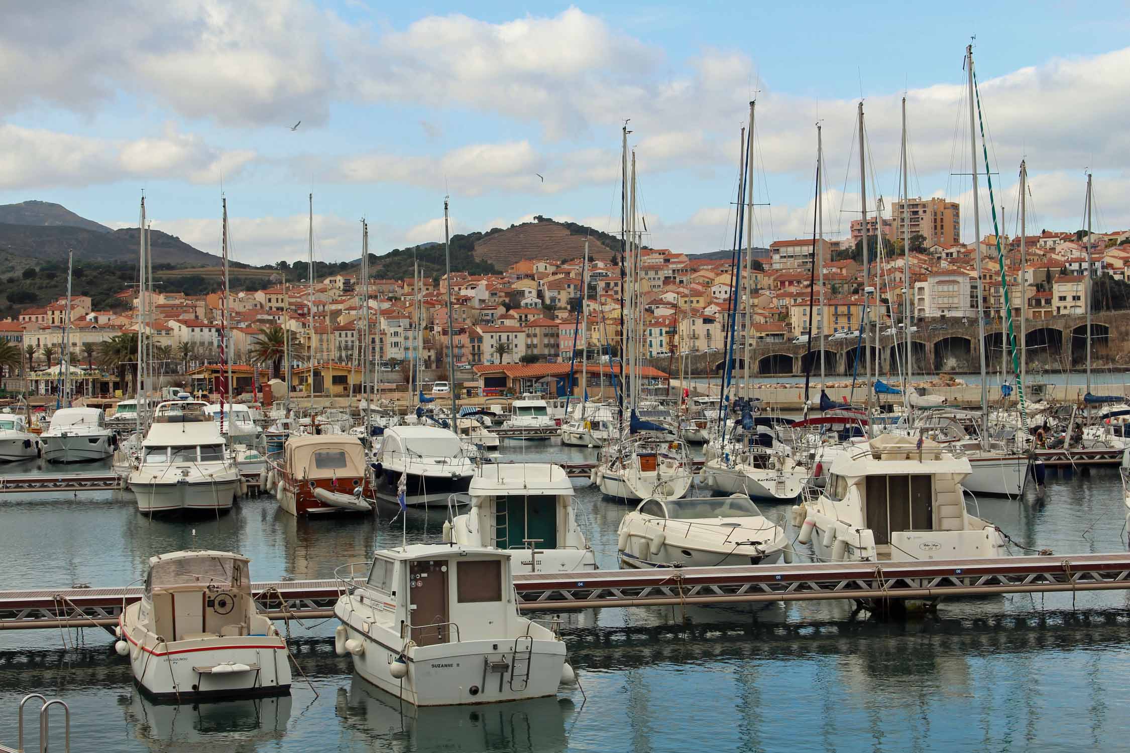 Banyuls-sur-Mer, port, paysage