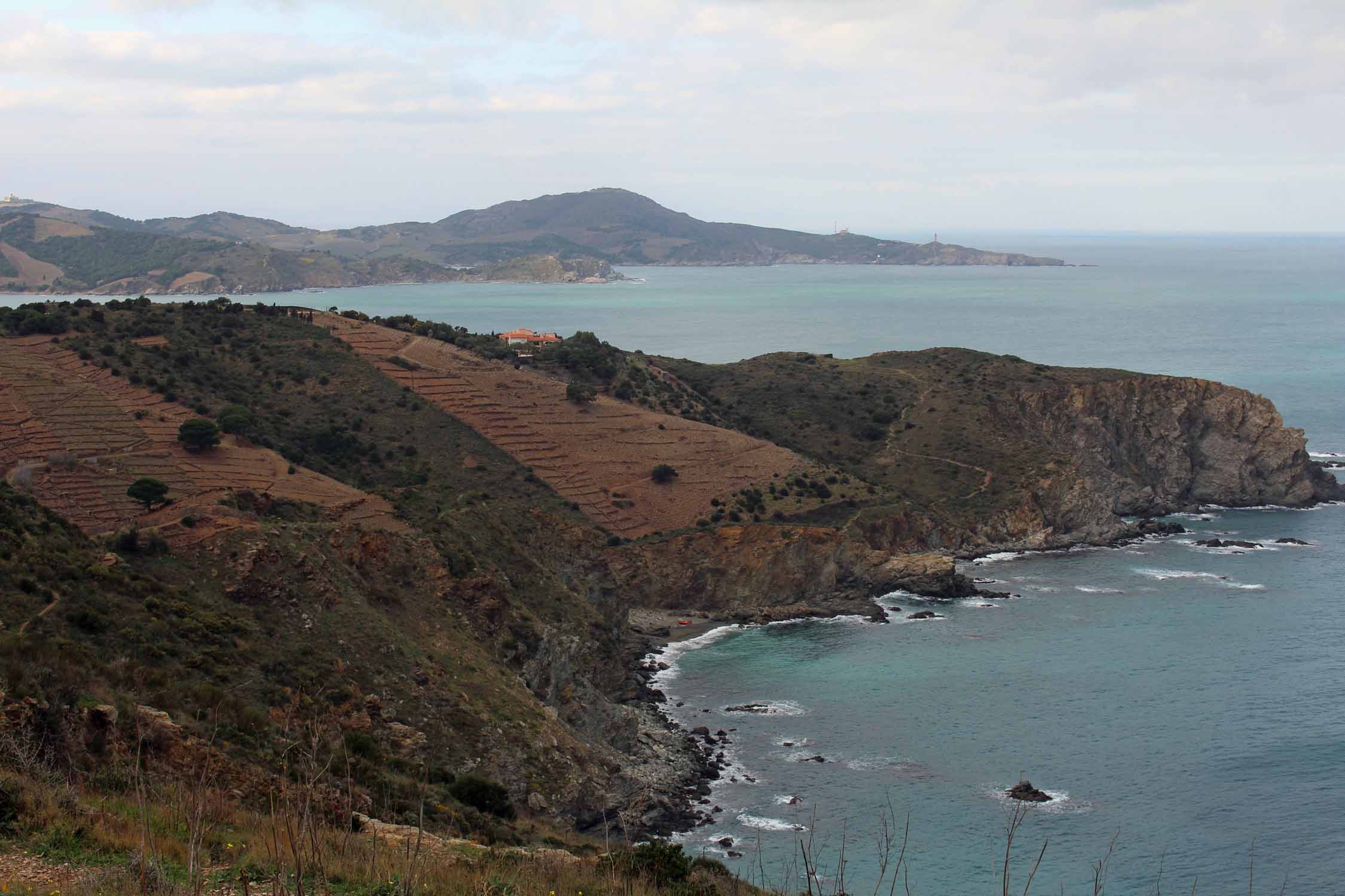 Côte catalane, cap Réderis