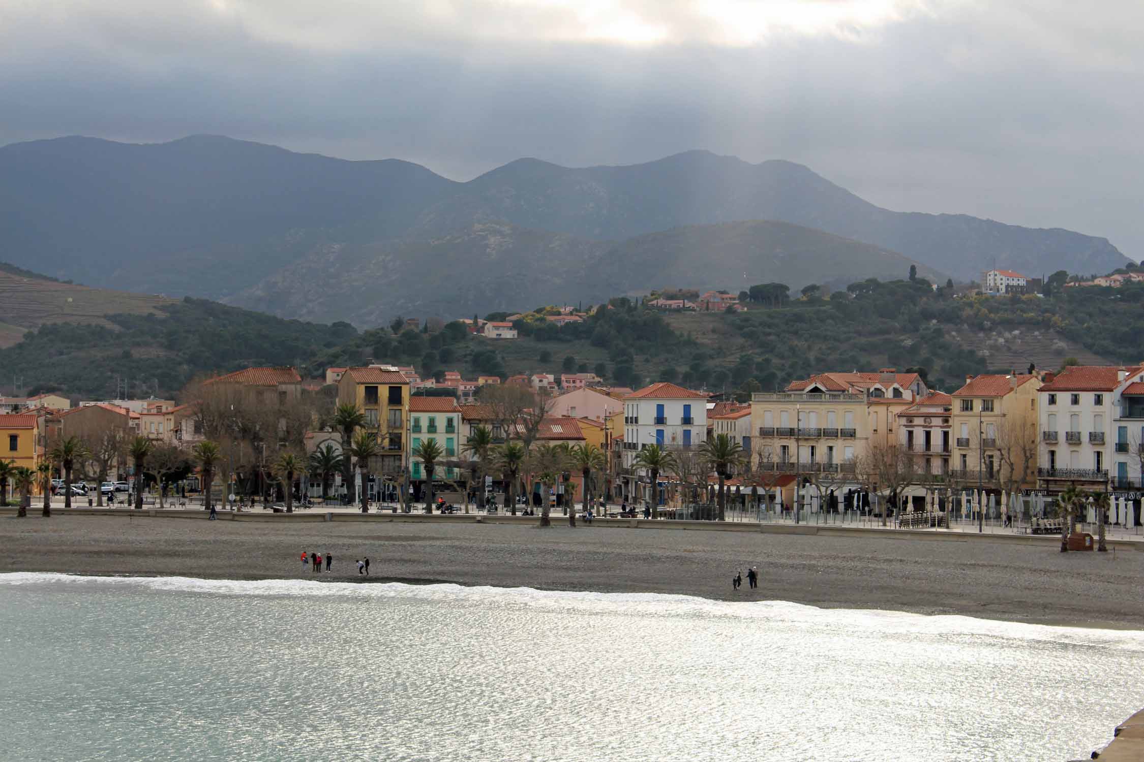 Banyuls-sur-Mer, plage, paysage