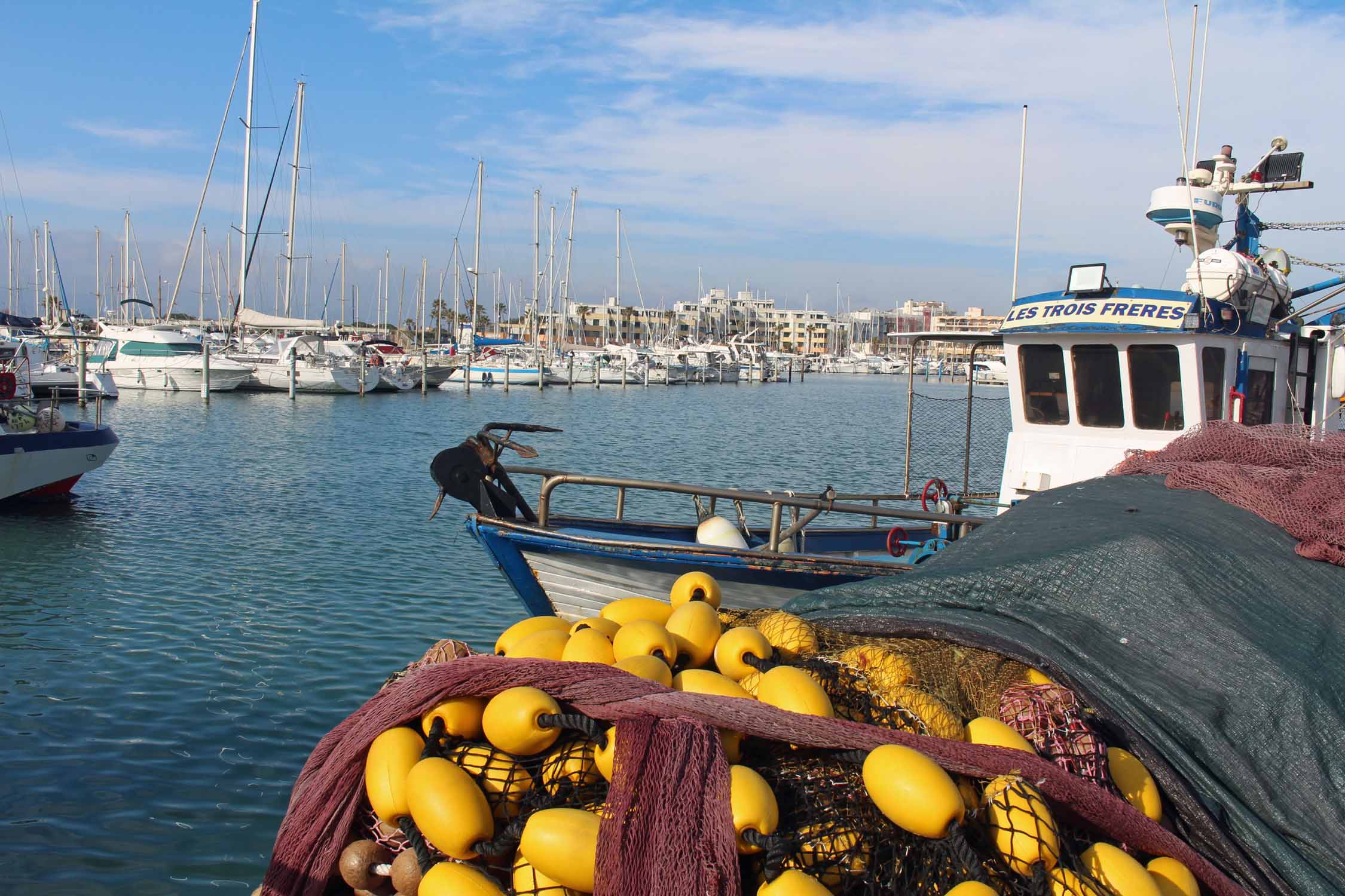 Port-Barcarès, port, bateaux