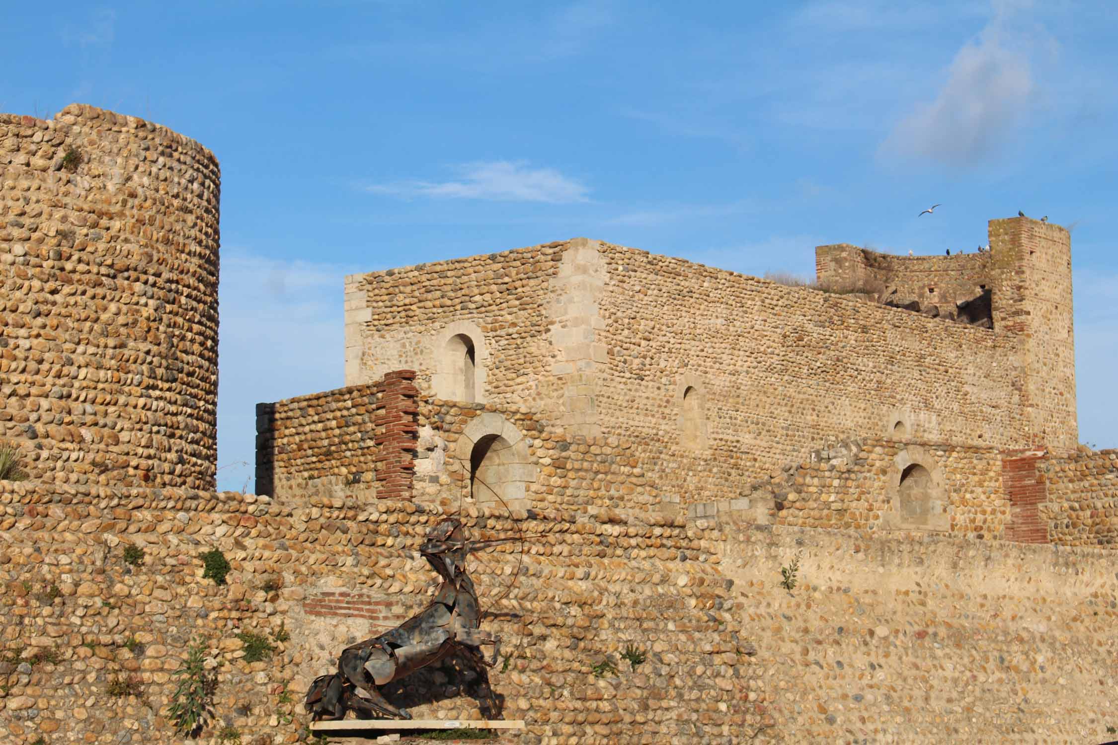 Canet-en-Roussillon, château vicomtal