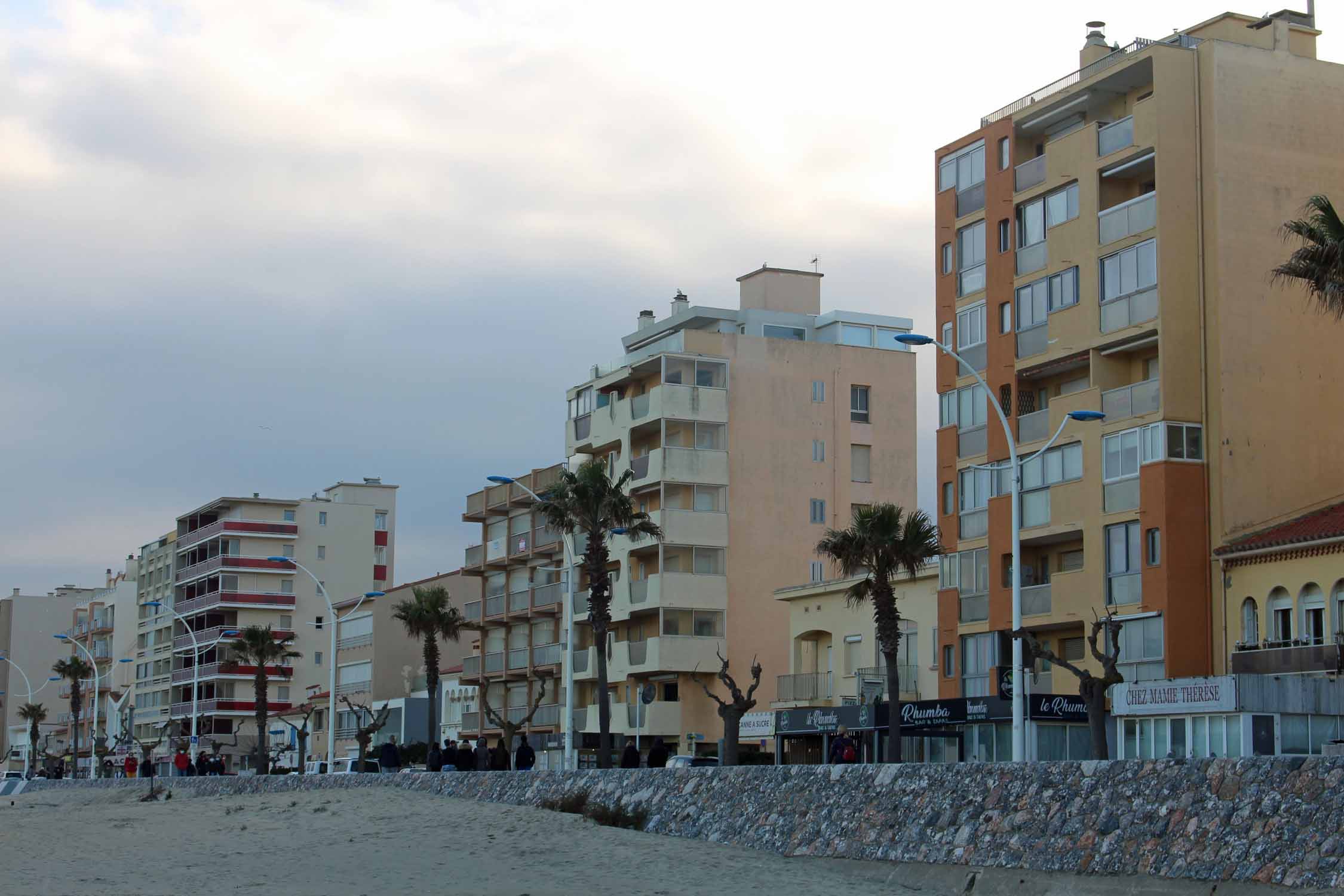 Canet-en-Roussillon, bord de mer