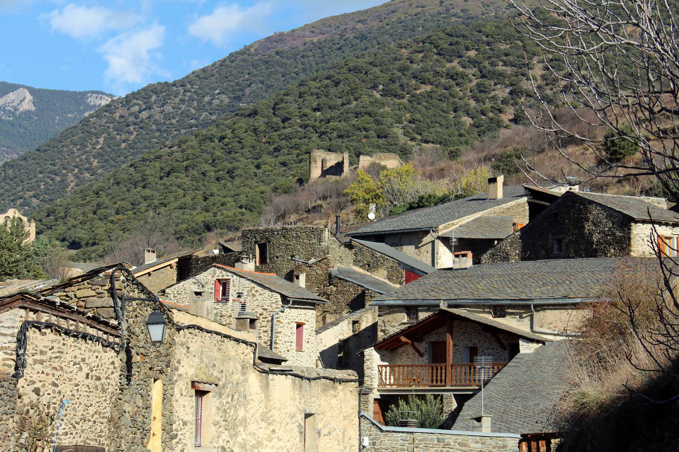 Evol, village, Pyrénées