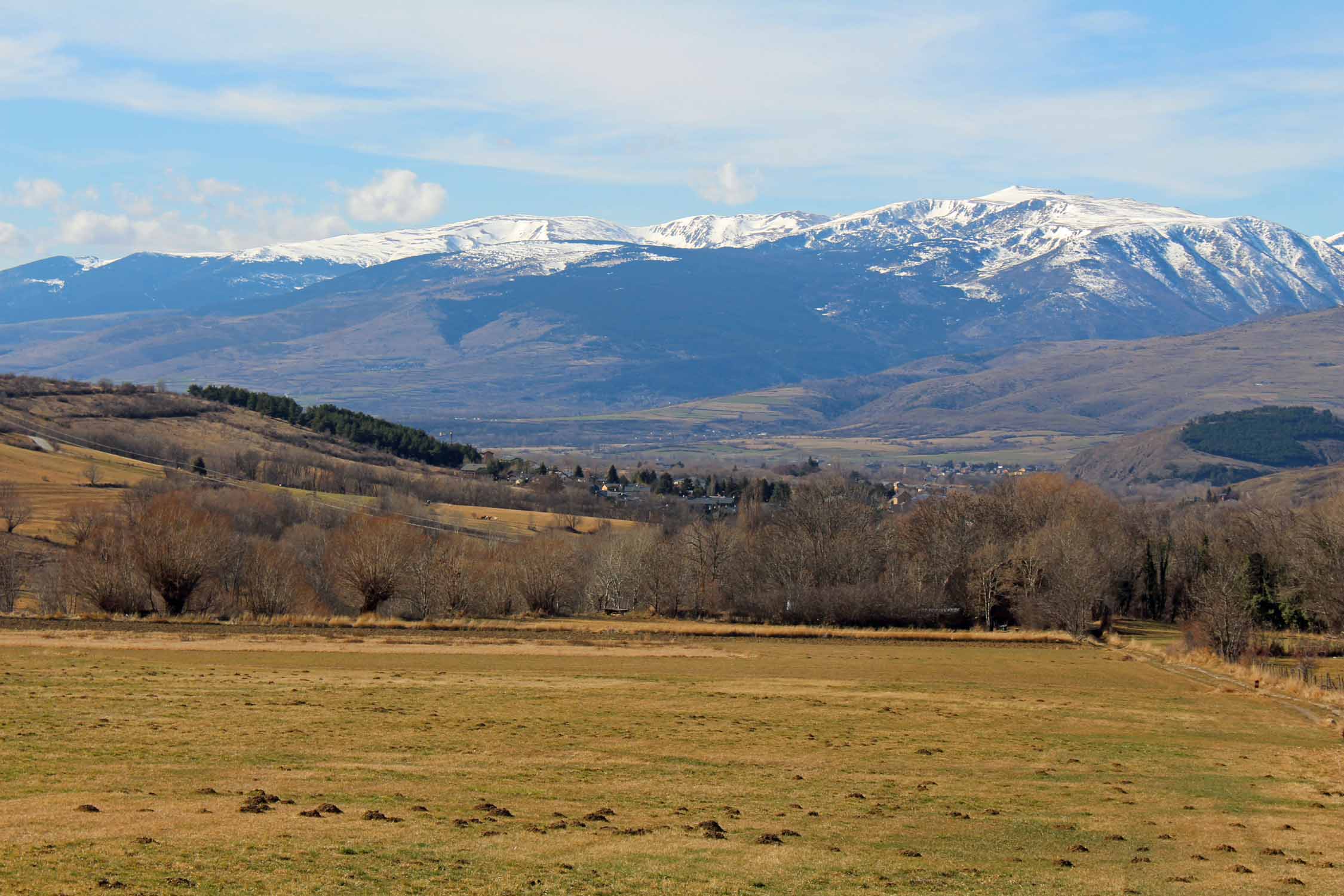 Llo, paysage, Pyrénées