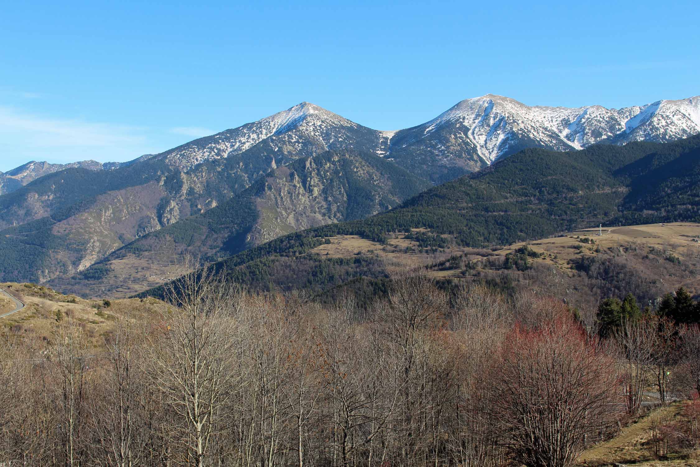 Font-Romeu, paysage, Pyrénées