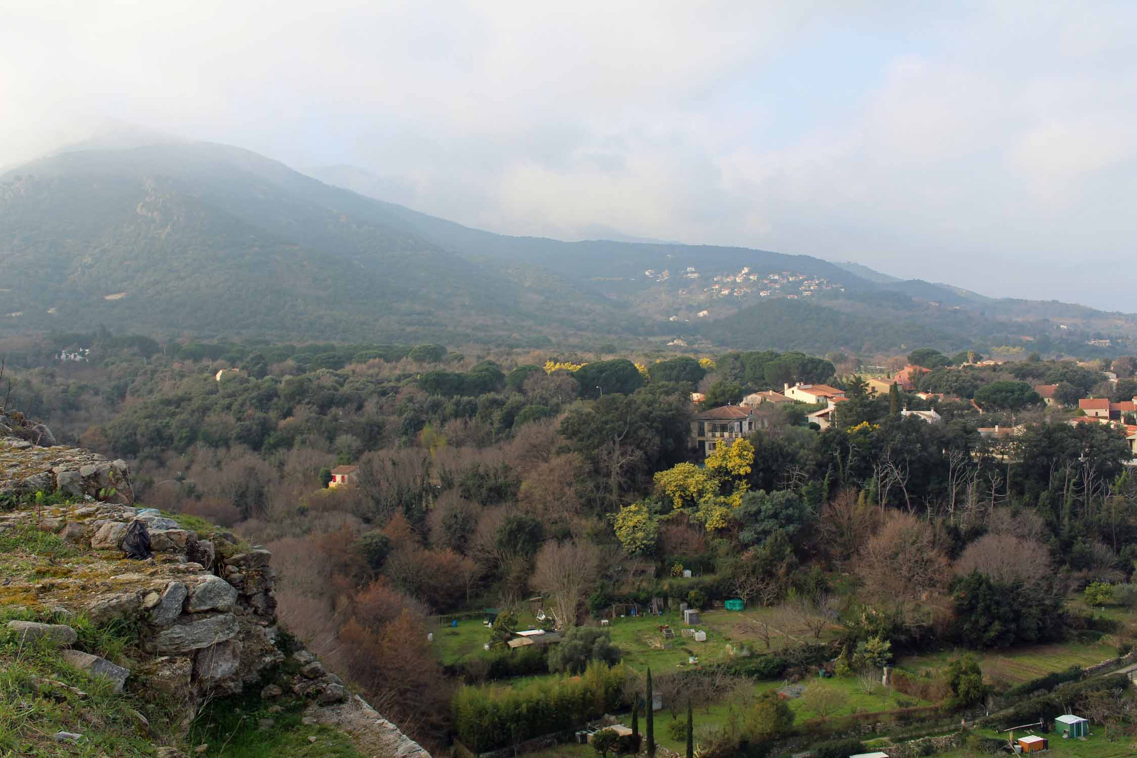 Massif des Albères, paysage