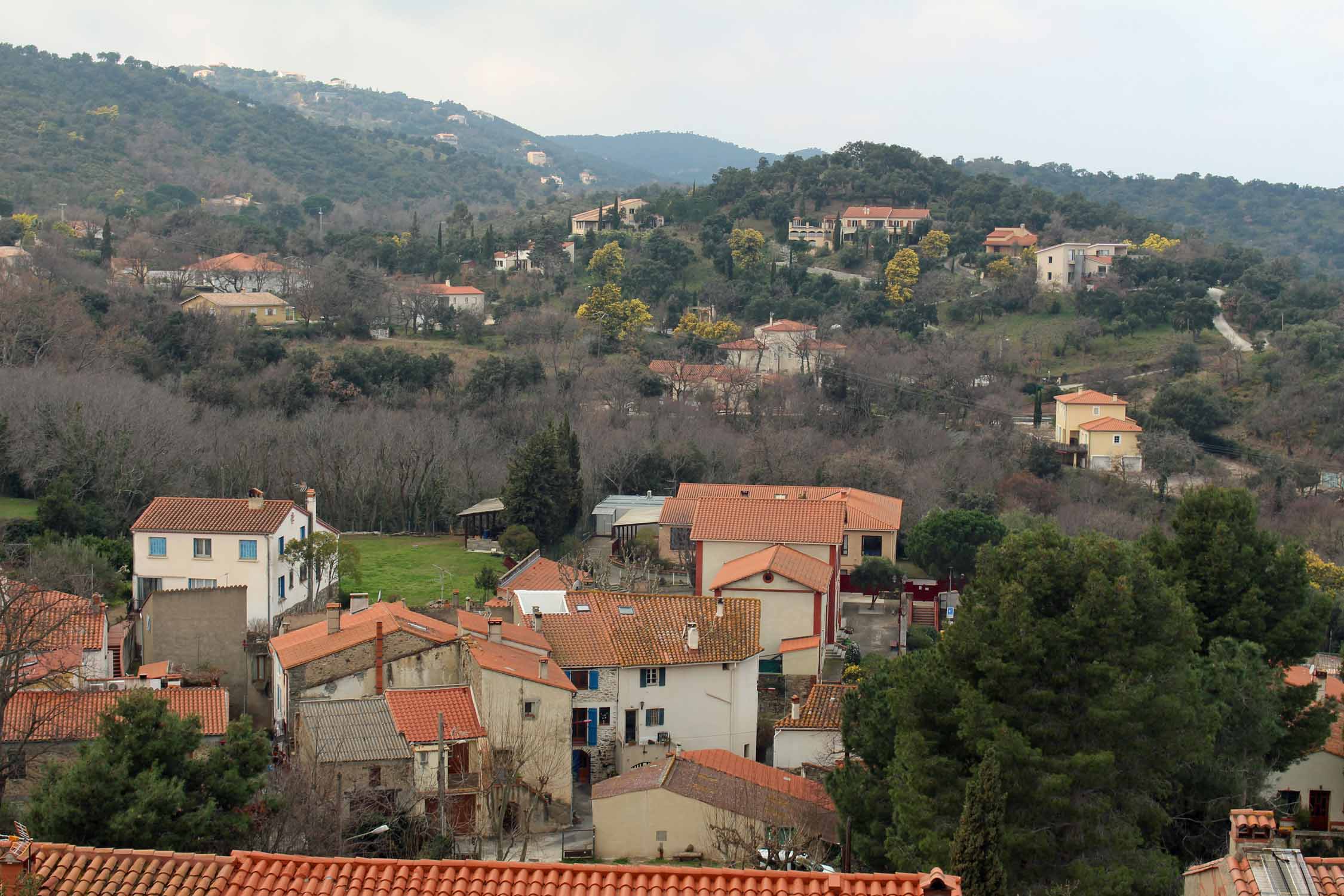 Montesquieu-des-Albères, paysage