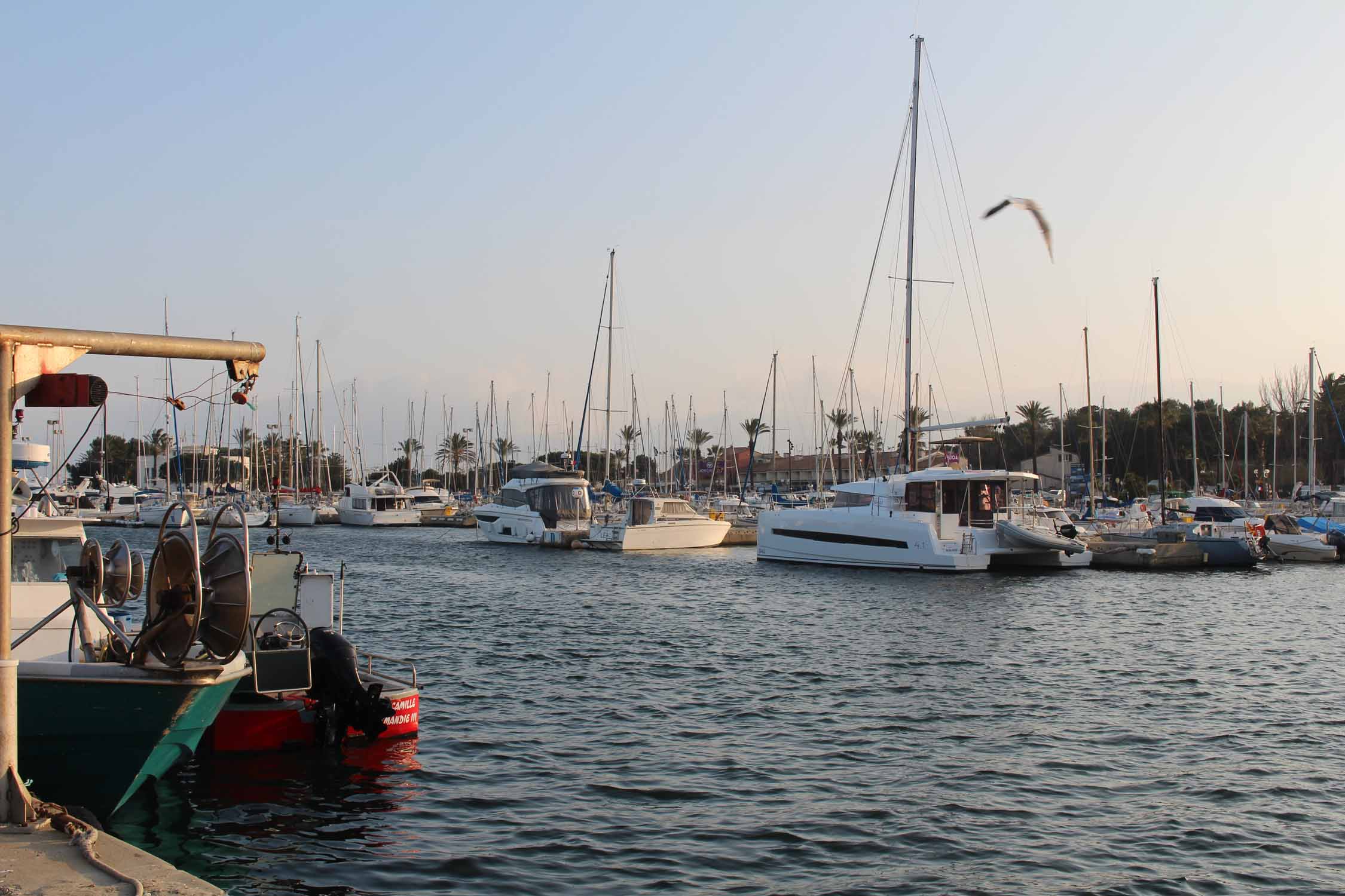 Saint-Cyprien, port, bateaux