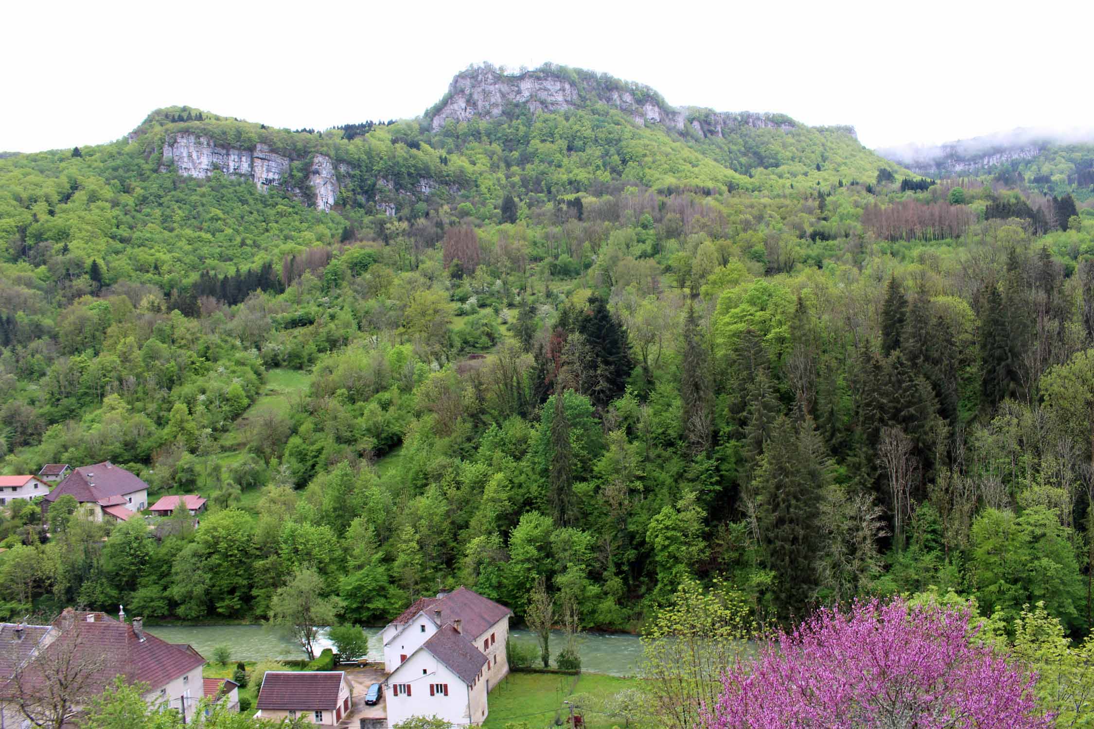 Mouthier-Haute-Pierre, paysage