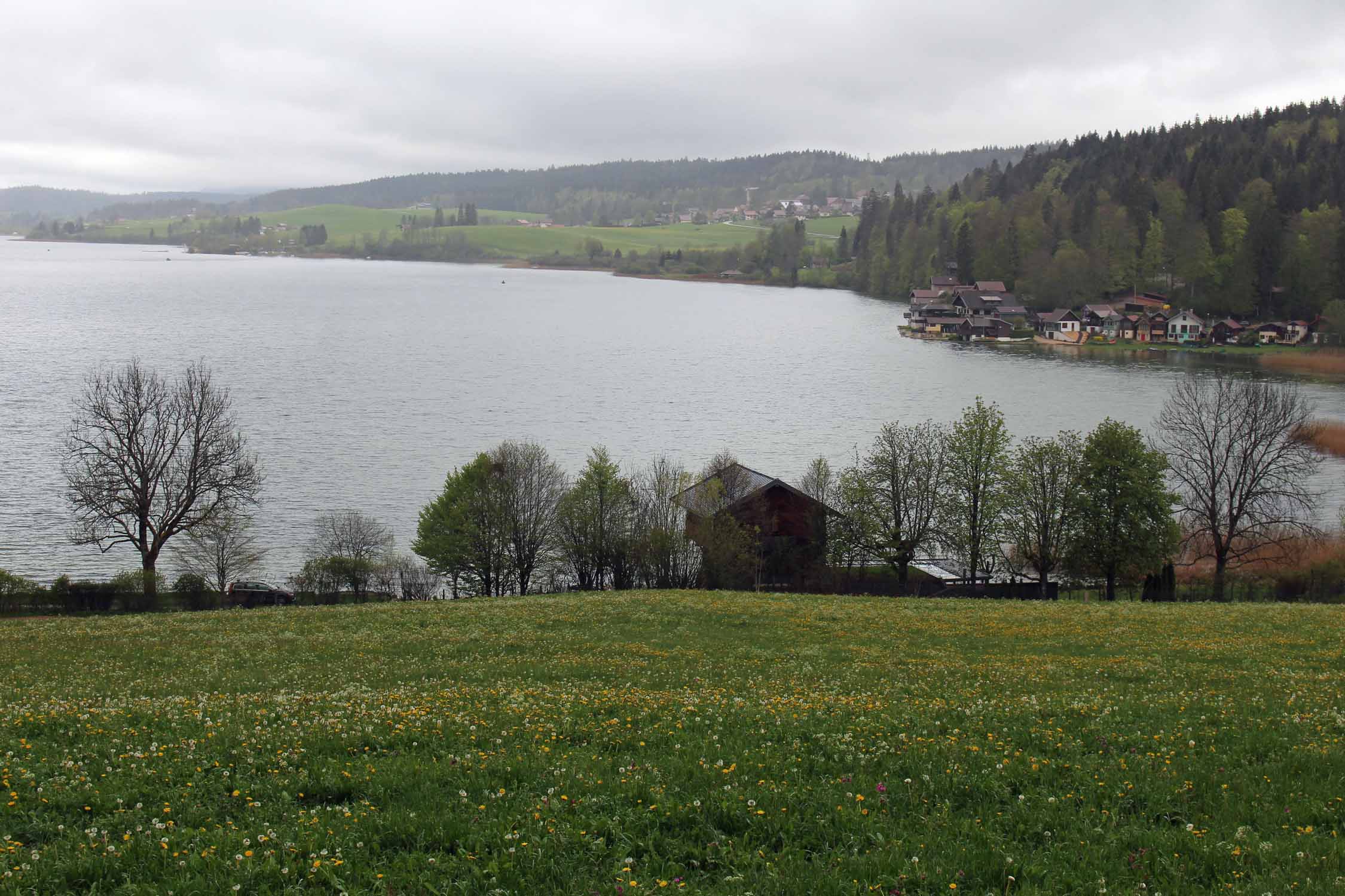 Jura, lac de Saint-Point