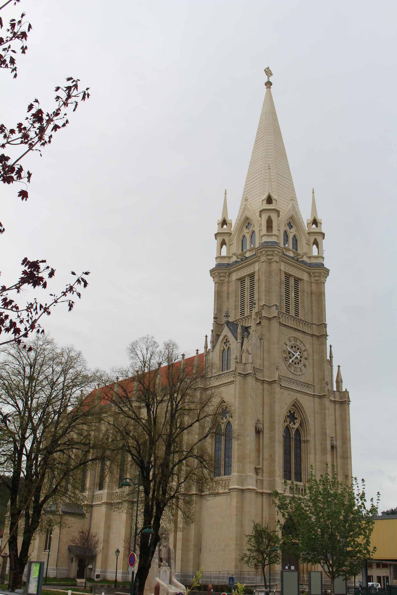 Doubs ville, église de l'Assomption