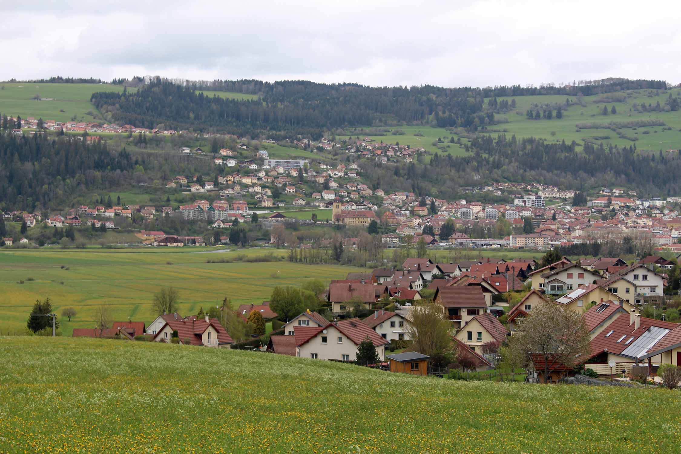 Morteau, paysage