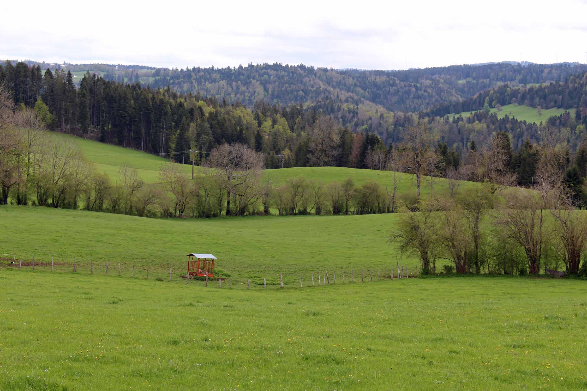 Doubs, Côte de Grand-Combe, paysage