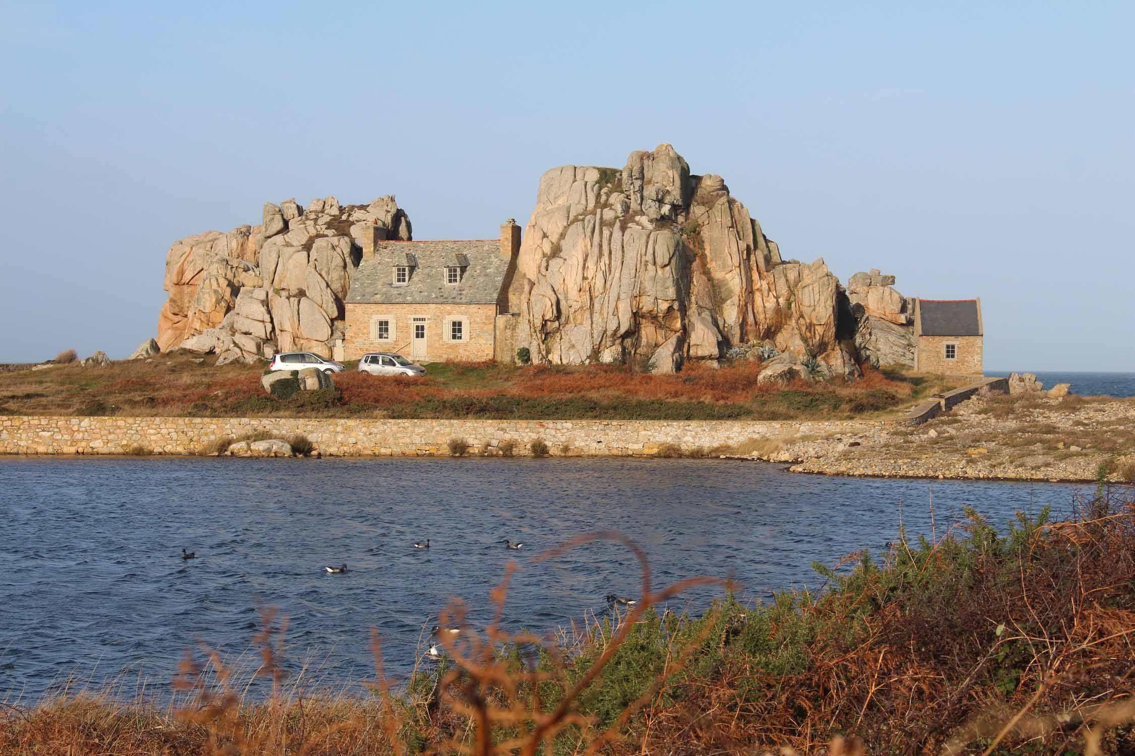 Plougrescant, pointe du Château, paysage