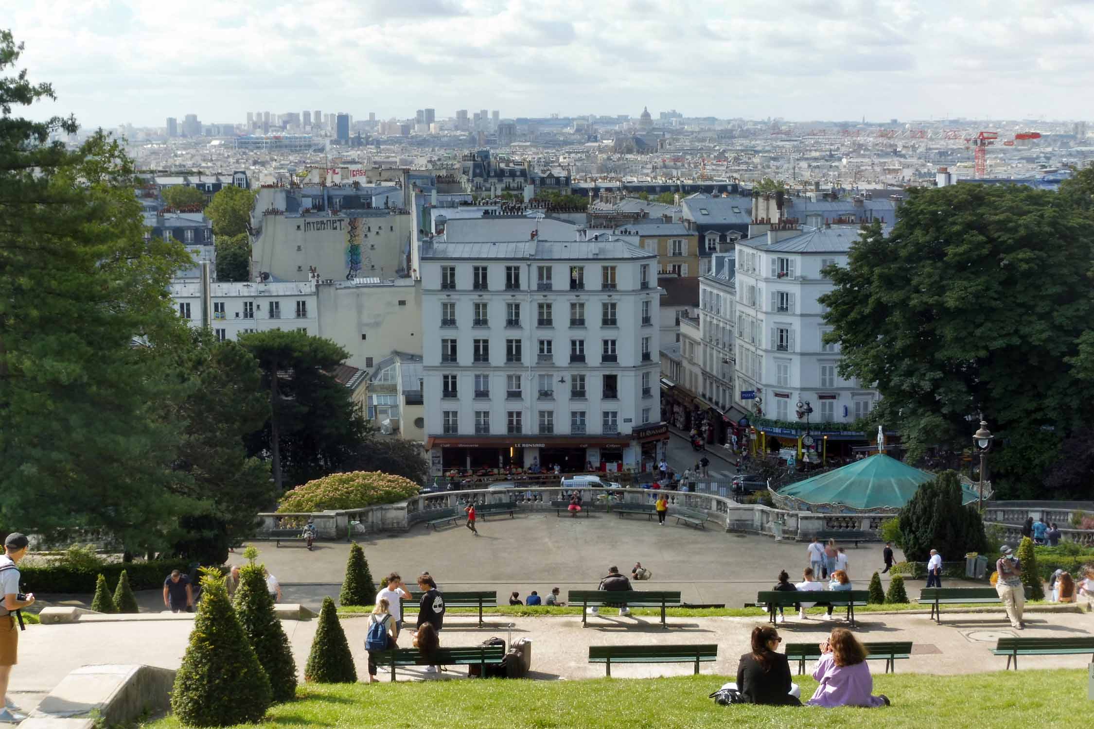 Paris, panorama Sacré-&Cœur