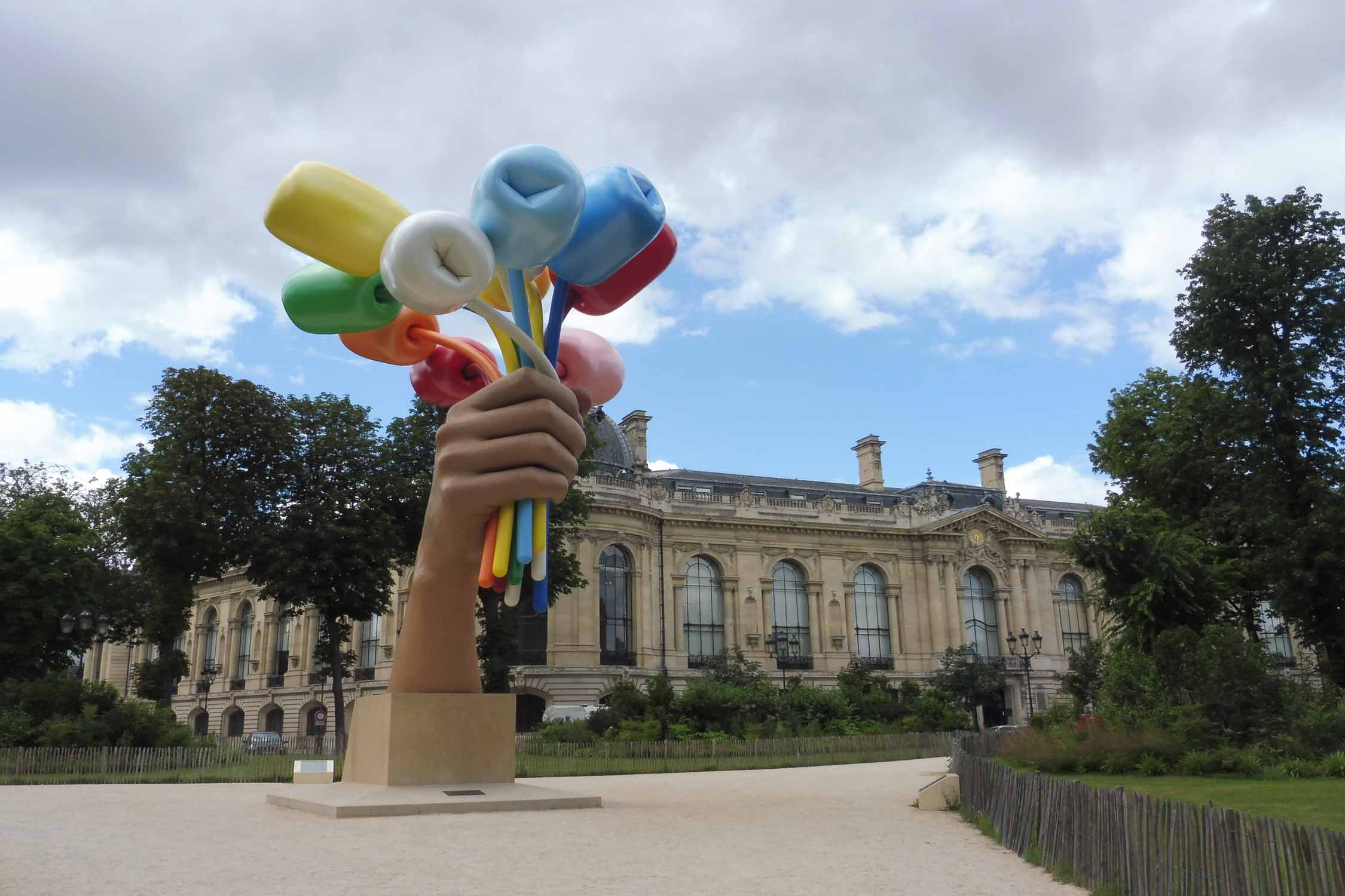 Paris, Tulipes de Jeff Koons