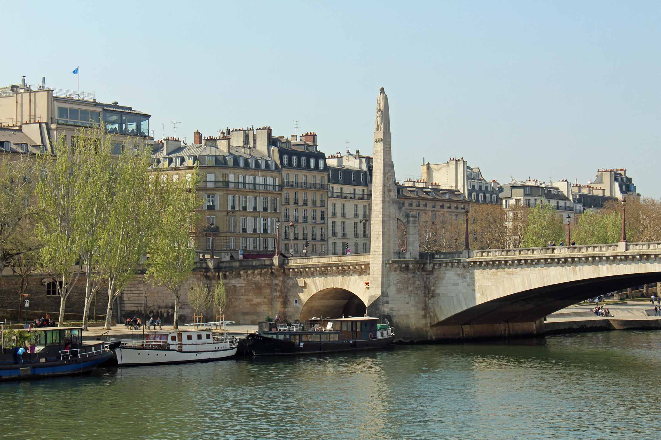 Paris, pont de la Tournelle